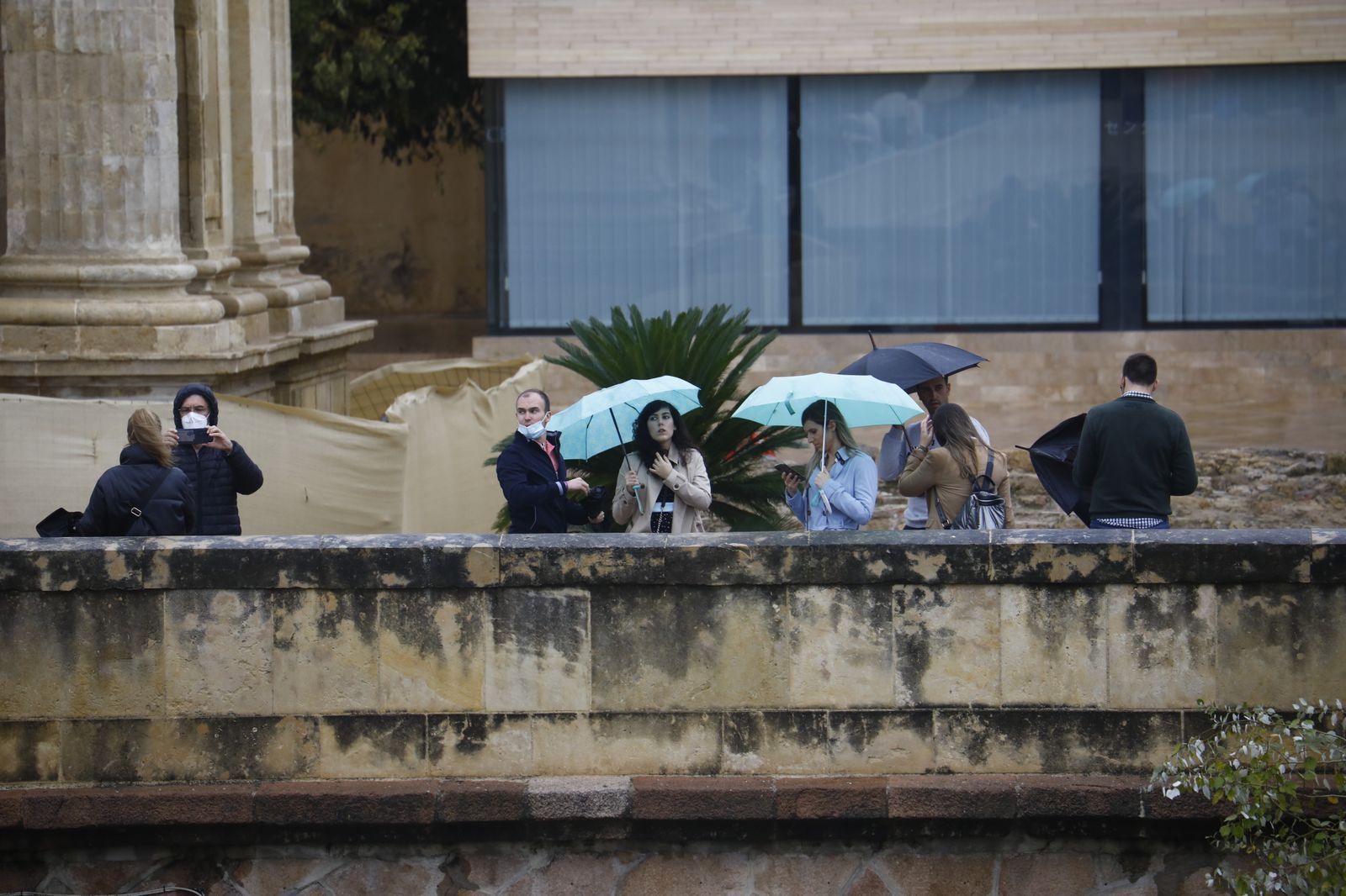 Las fotografías del regreso de la lluvia a Córdoba en pleno puente de Todos los Santos