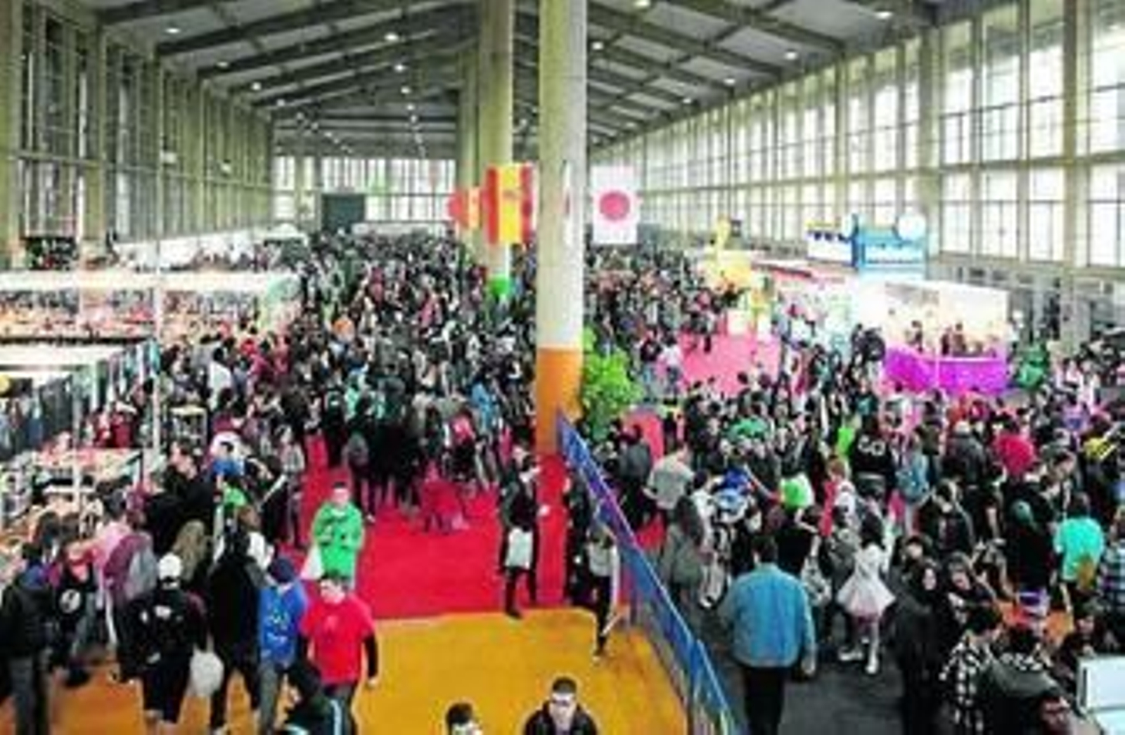 Imagen del público que asistió el año pasado al Salón Manga.