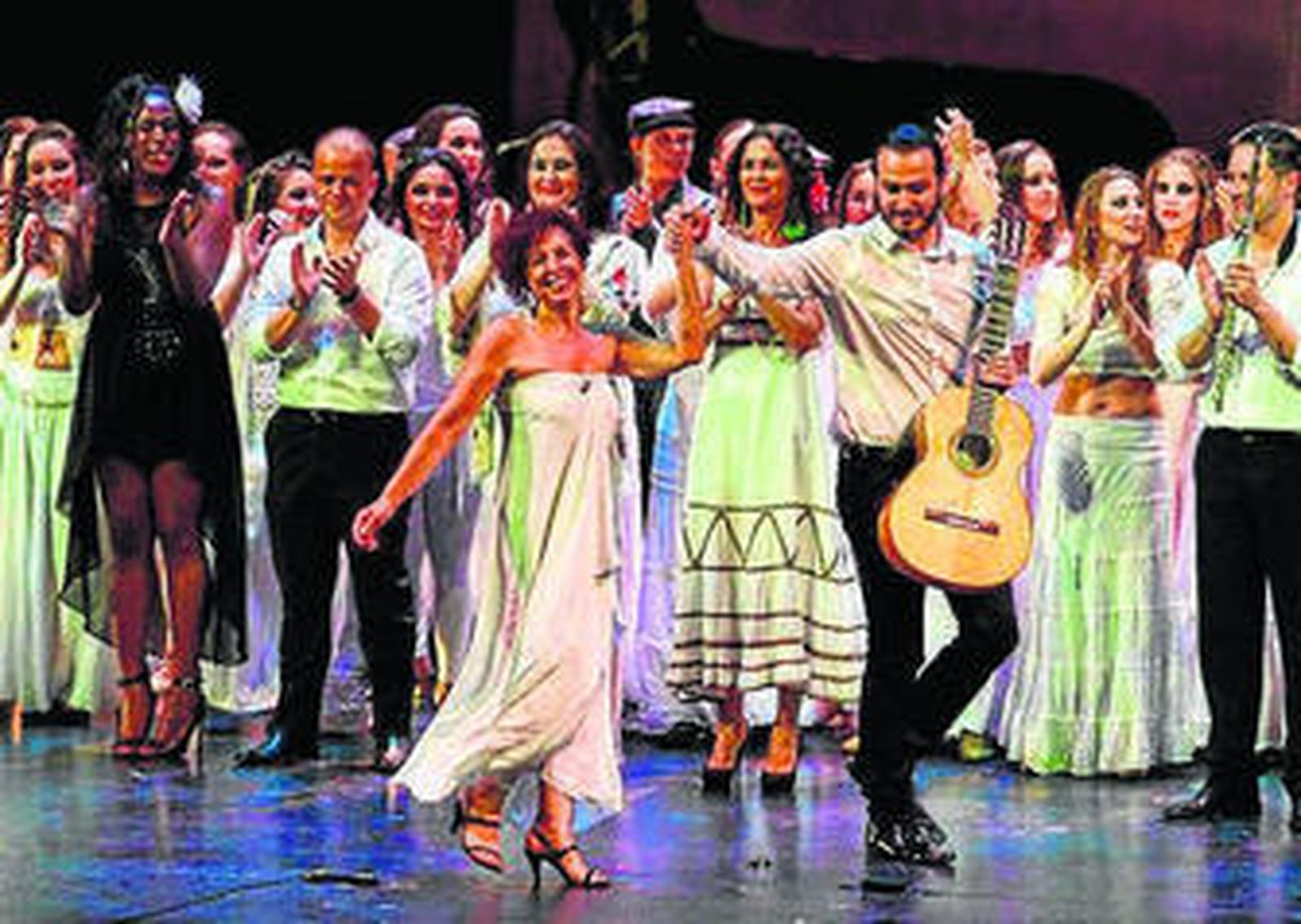 Hubo momentos de mucha espectacularidad en algunas de las coreografías.