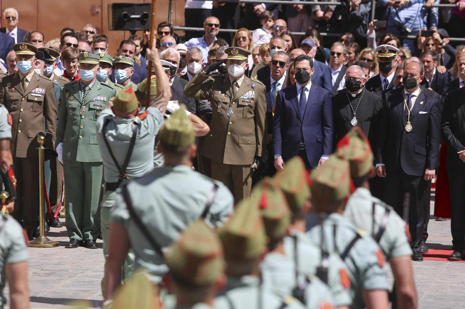 Las fotos de la Legión, en el Jueves Santo de Málaga