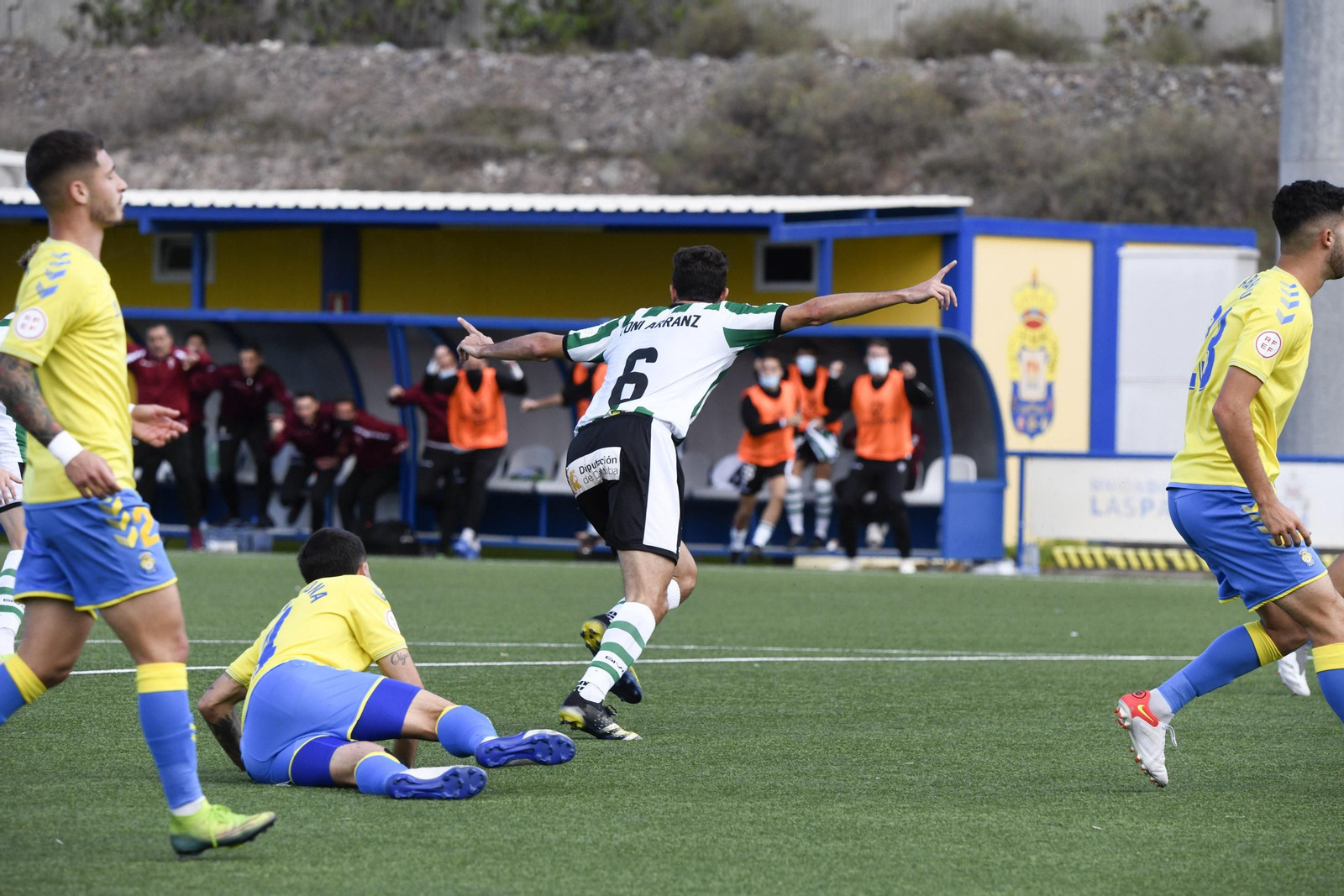 Las imágenes del empate del Córdoba CF ante Las Palmas Atlético