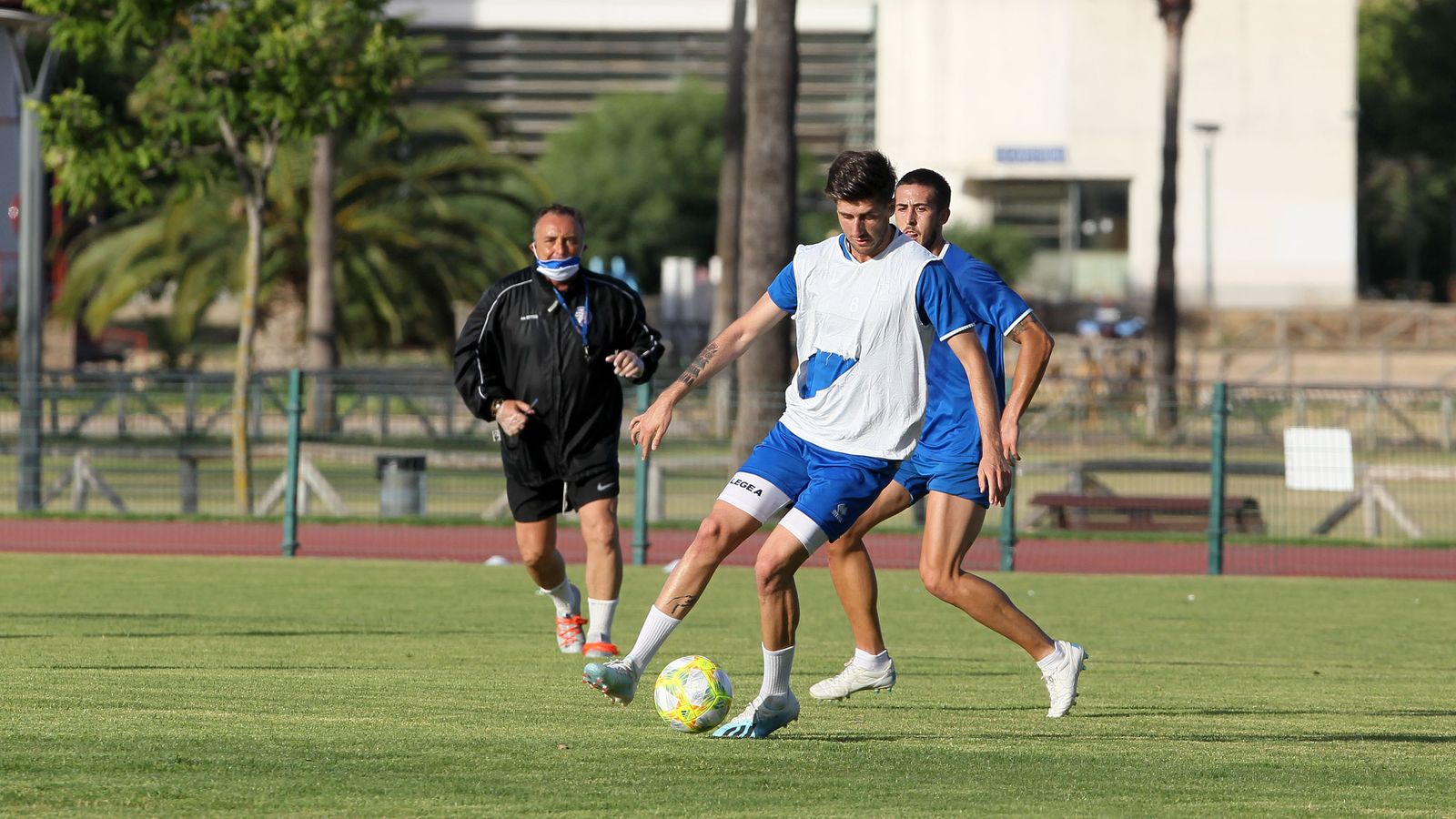 Goma es uno de los dos azulinos que no ha disputado un 'play-off' a categoría nacional.