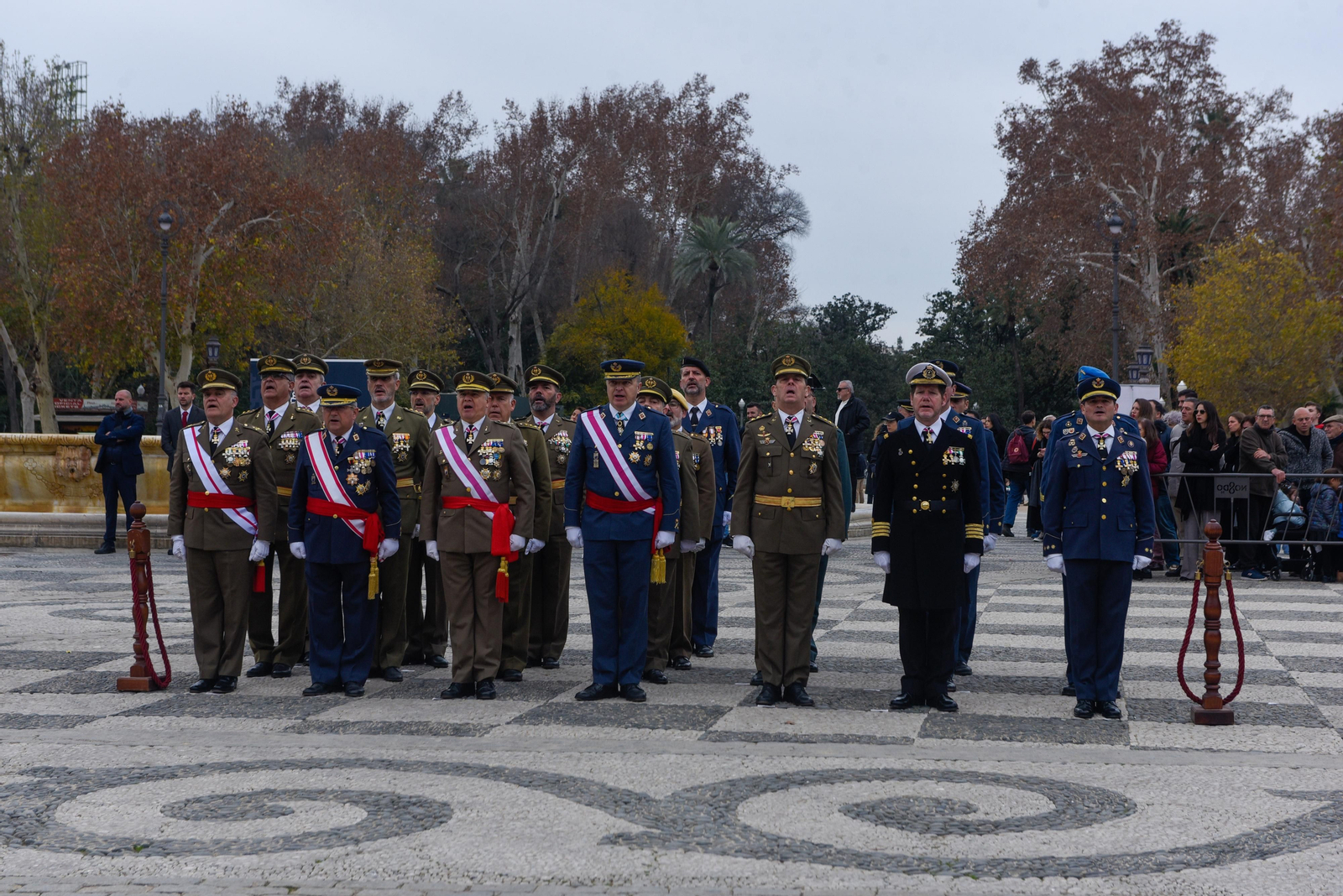 Acto de celebración del Bicentenario de la Policía Nacional en Sevilla