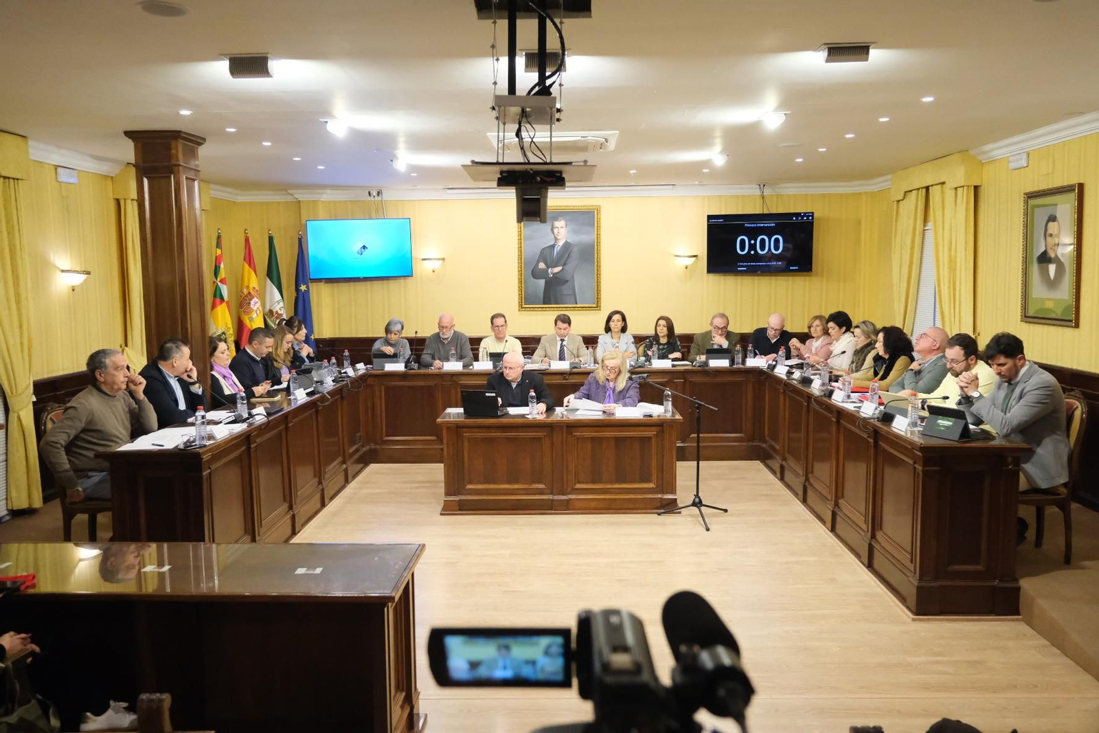 Pleno ordinario del mes de noviembre en el Ayuntamiento de Cabra.