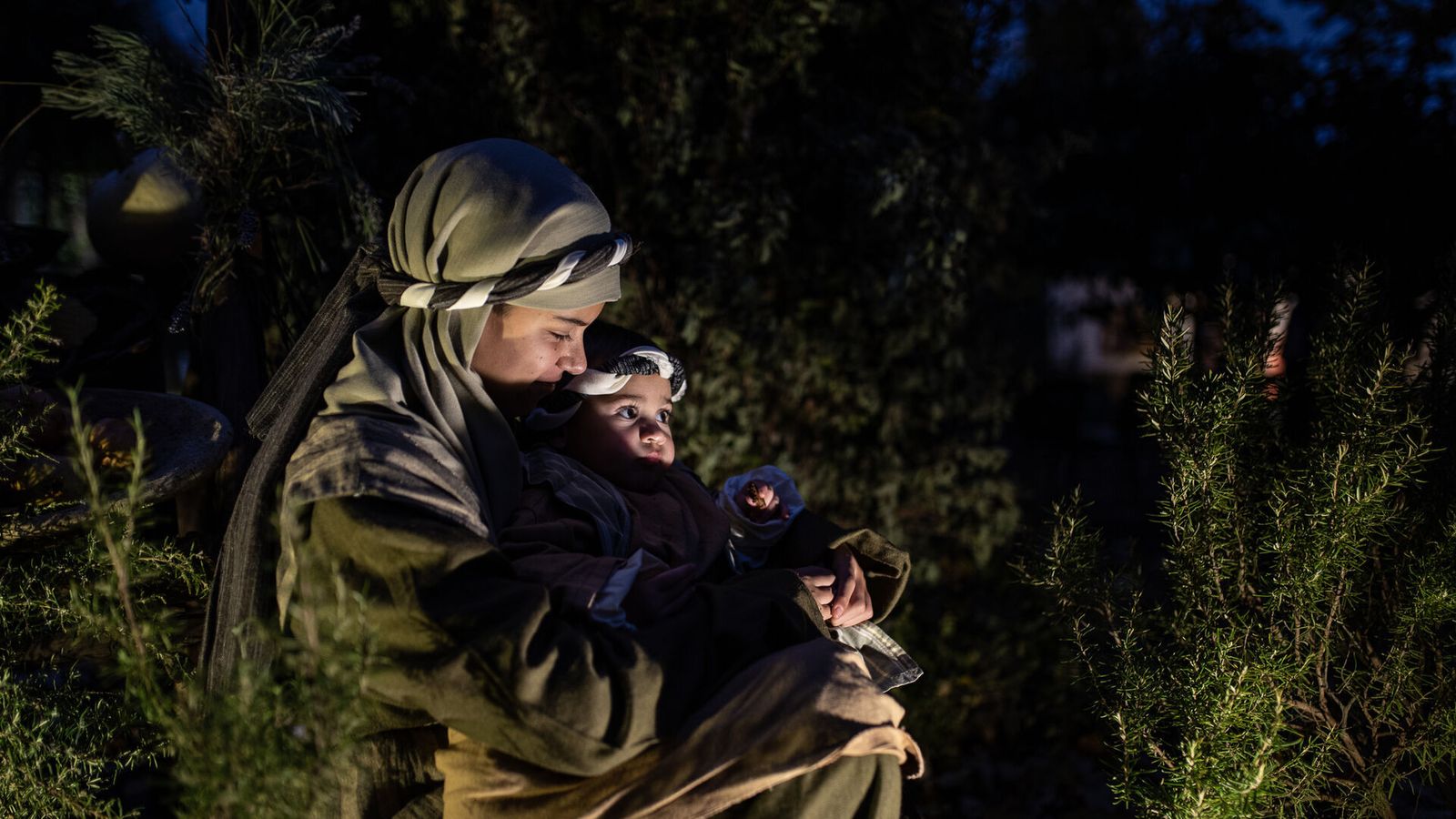 El Belén viviente de Higuera de la Sierra en imágenes