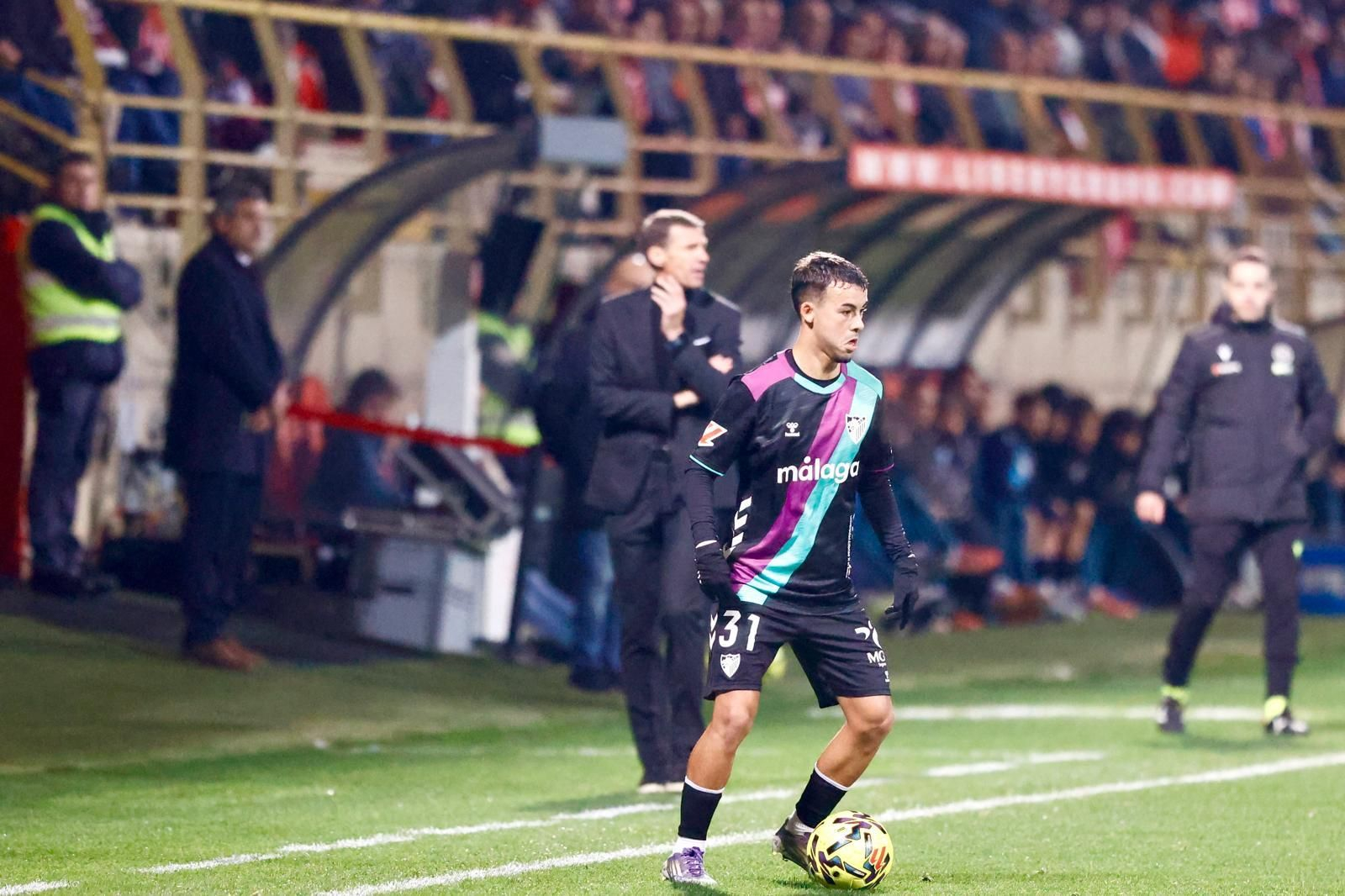 Cultural Leonesa-Málaga CF: Las fotos del partido