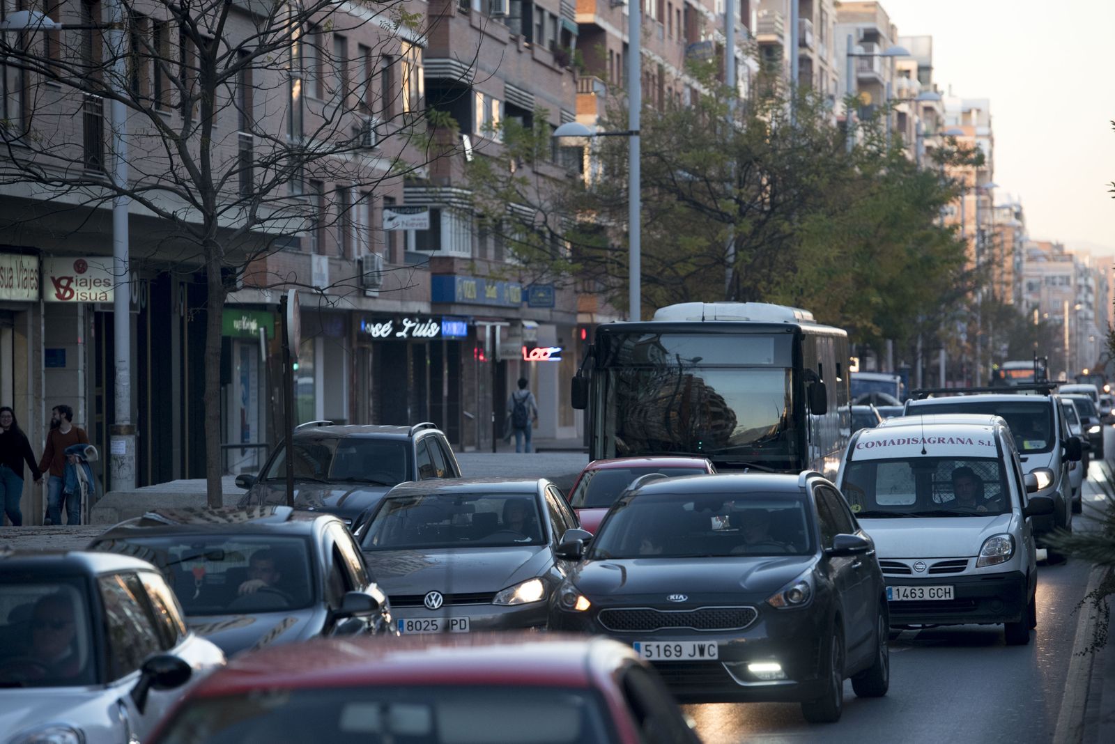 Tráfico en una ciudad