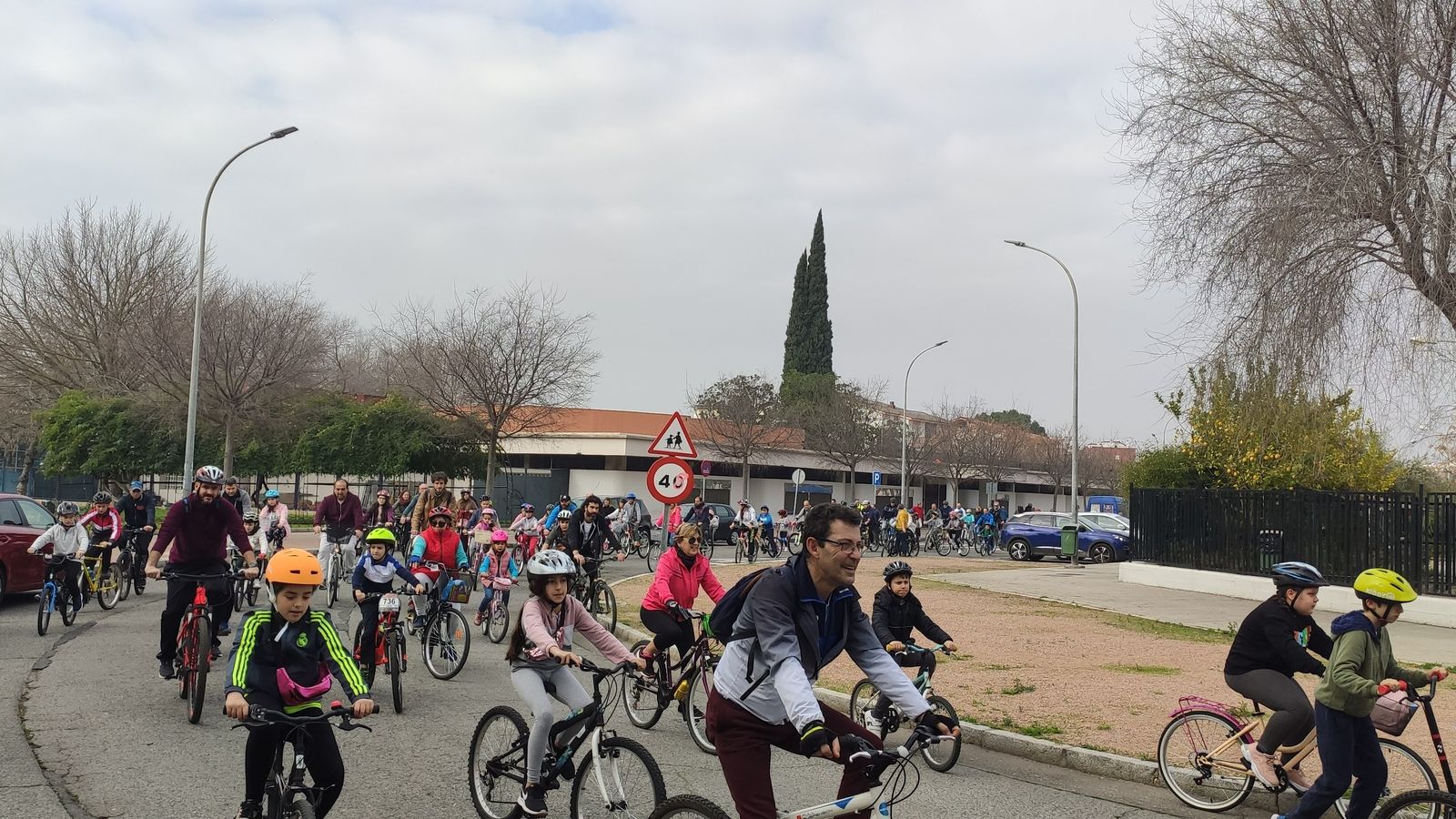 Un momento del paseo.