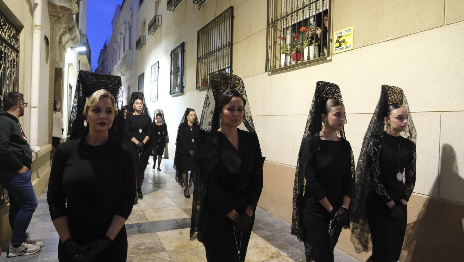 Soledad en la Semana Santa de Almería 2025
