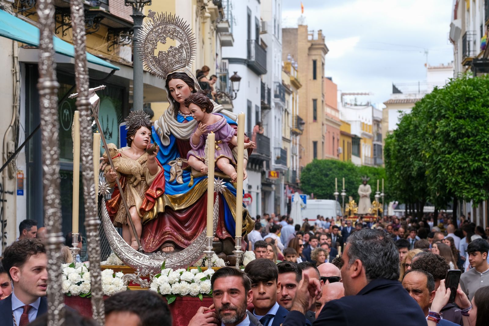 Traslado titulares Hdad. del Carmen a la Iglesia de los Terceros