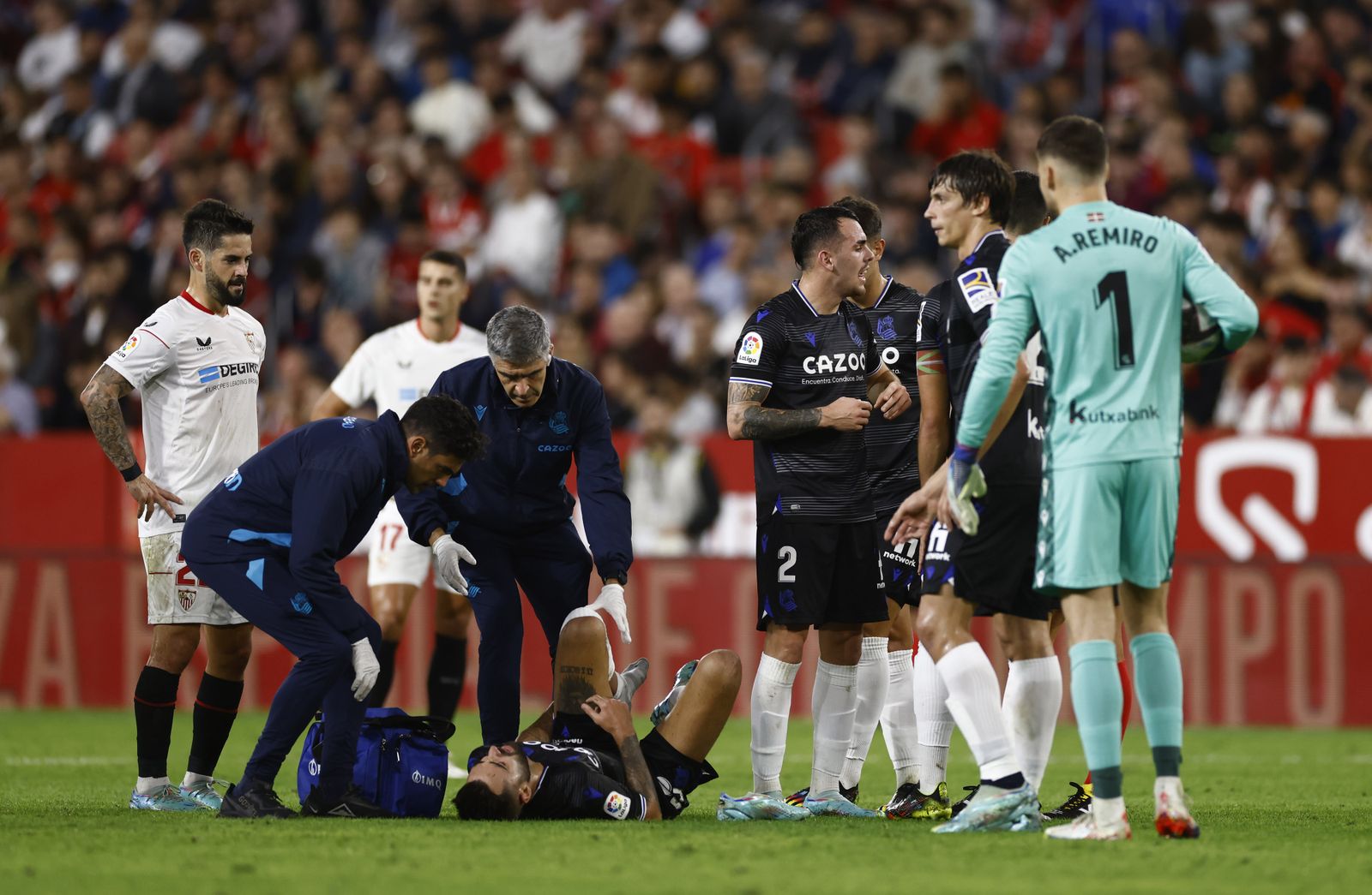 Las imágenes del Sevilla FC-Real Sociedad