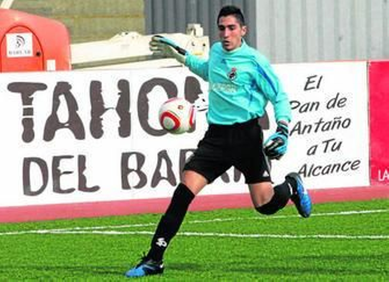 Borja Valadés, en su debut del domingo pasado.