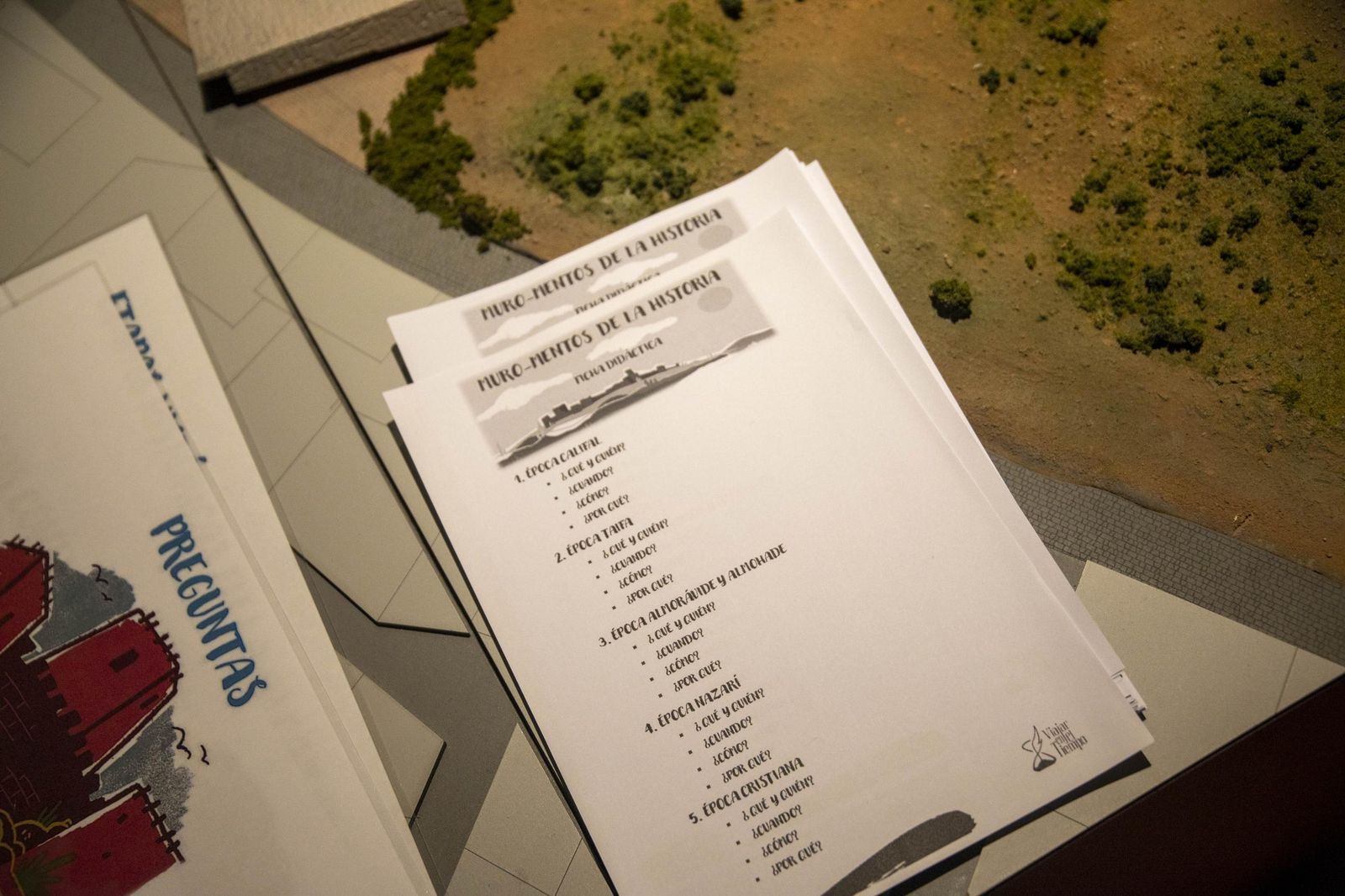 Presentación de la maqueta de la Alcazaba de Almería, en imágenes