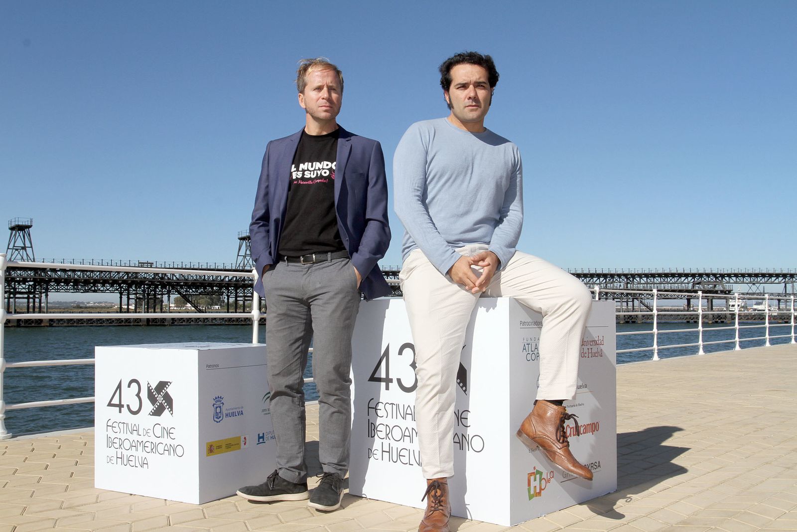 Alfonso Sánchez y Alberto López Premio Luz del Festival de Cine Iberoamericano de Huelva