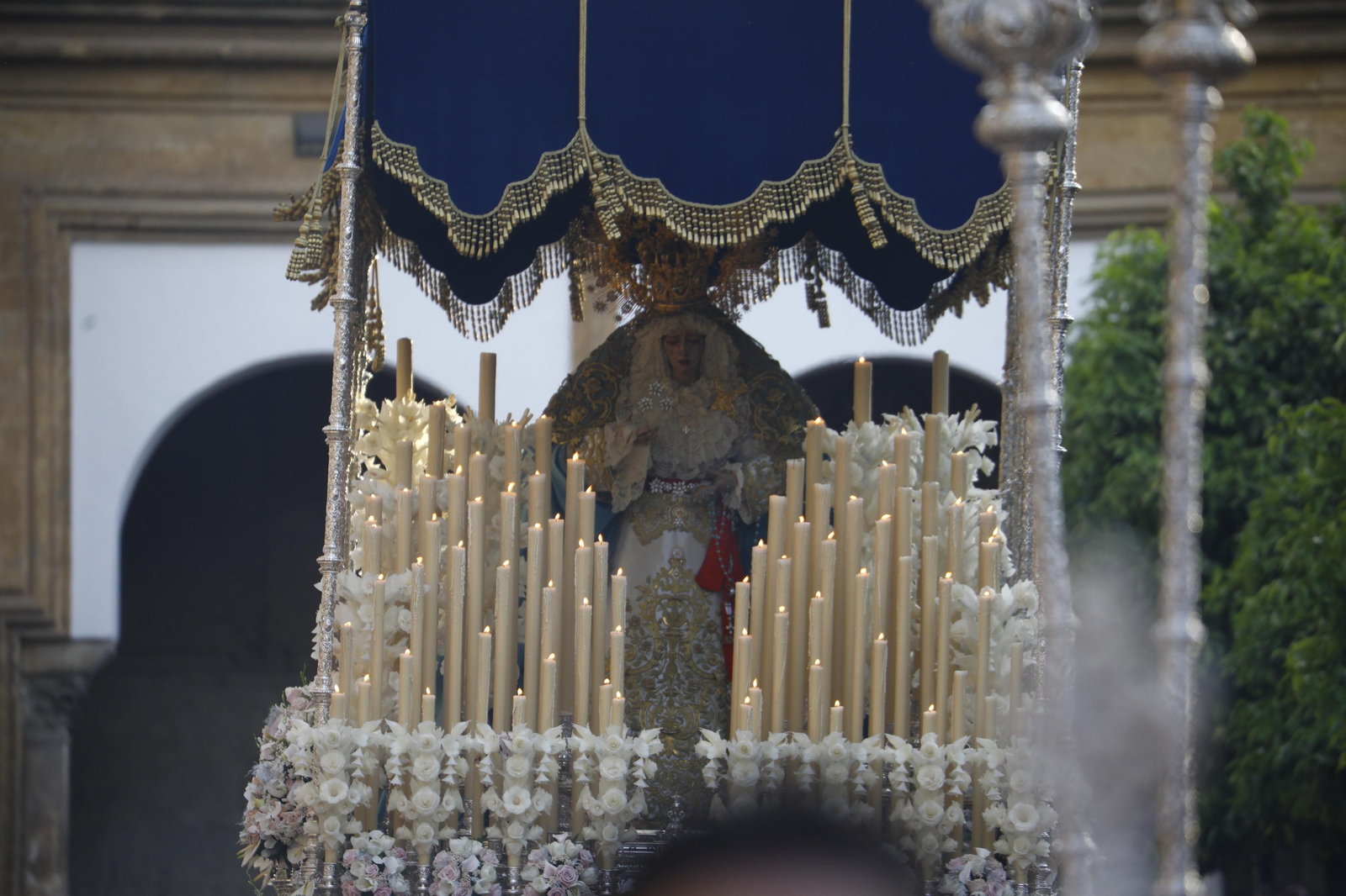 El traslado de la hermandad de la Estrella de Córdoba, en imágenes
