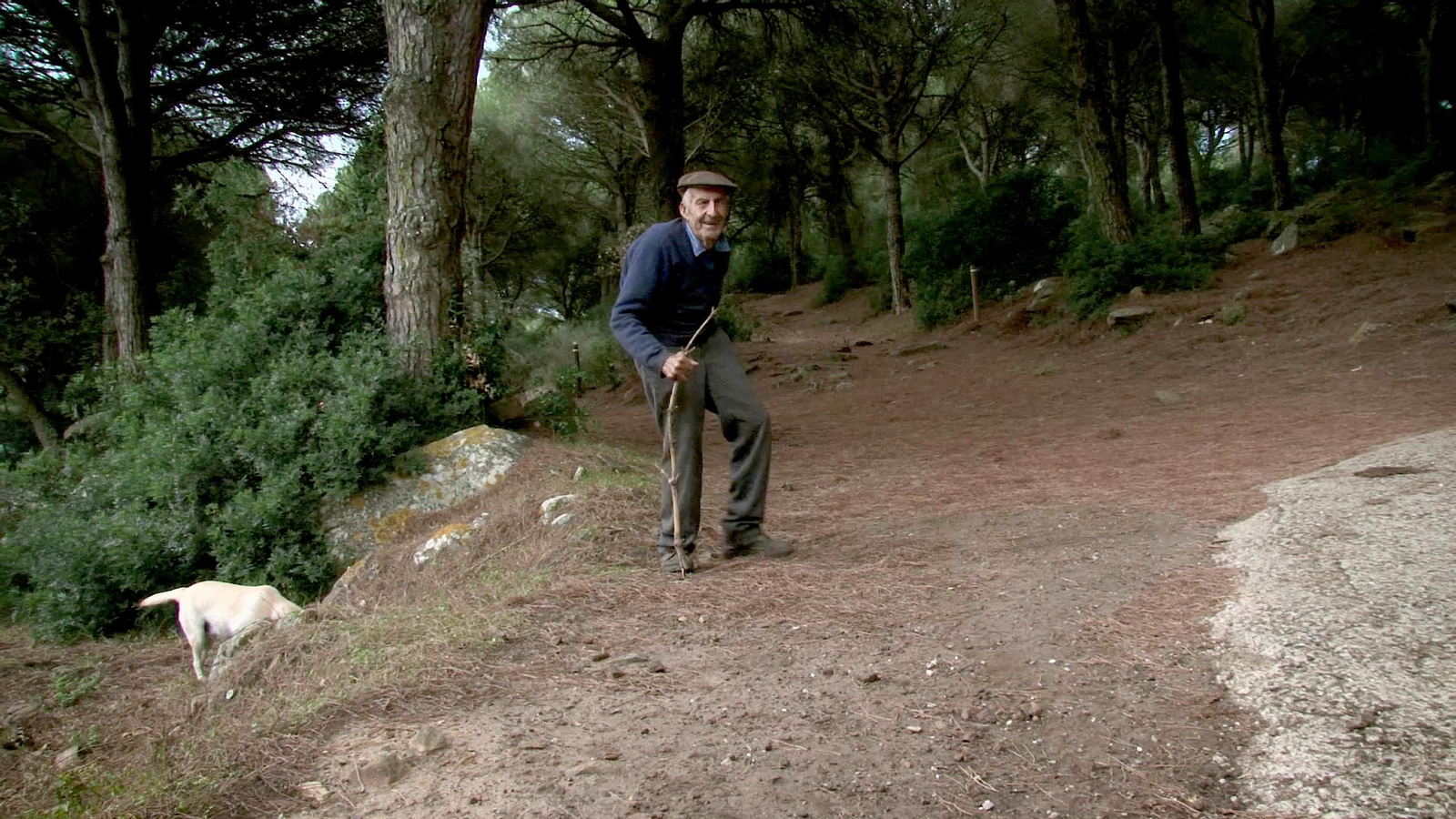 Fotos de Ignacio Morales durante el rodaje del documental "El oasis"