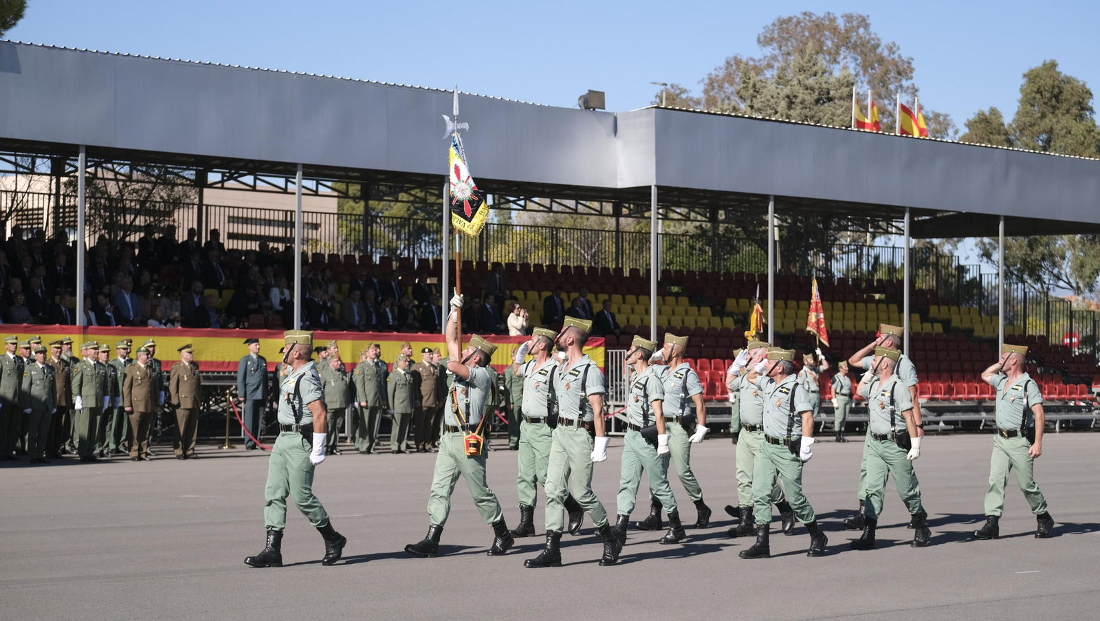 Imágenes de la toma de posesión del nuevo General de la BRILEG, José Agustín Carreras Postigo