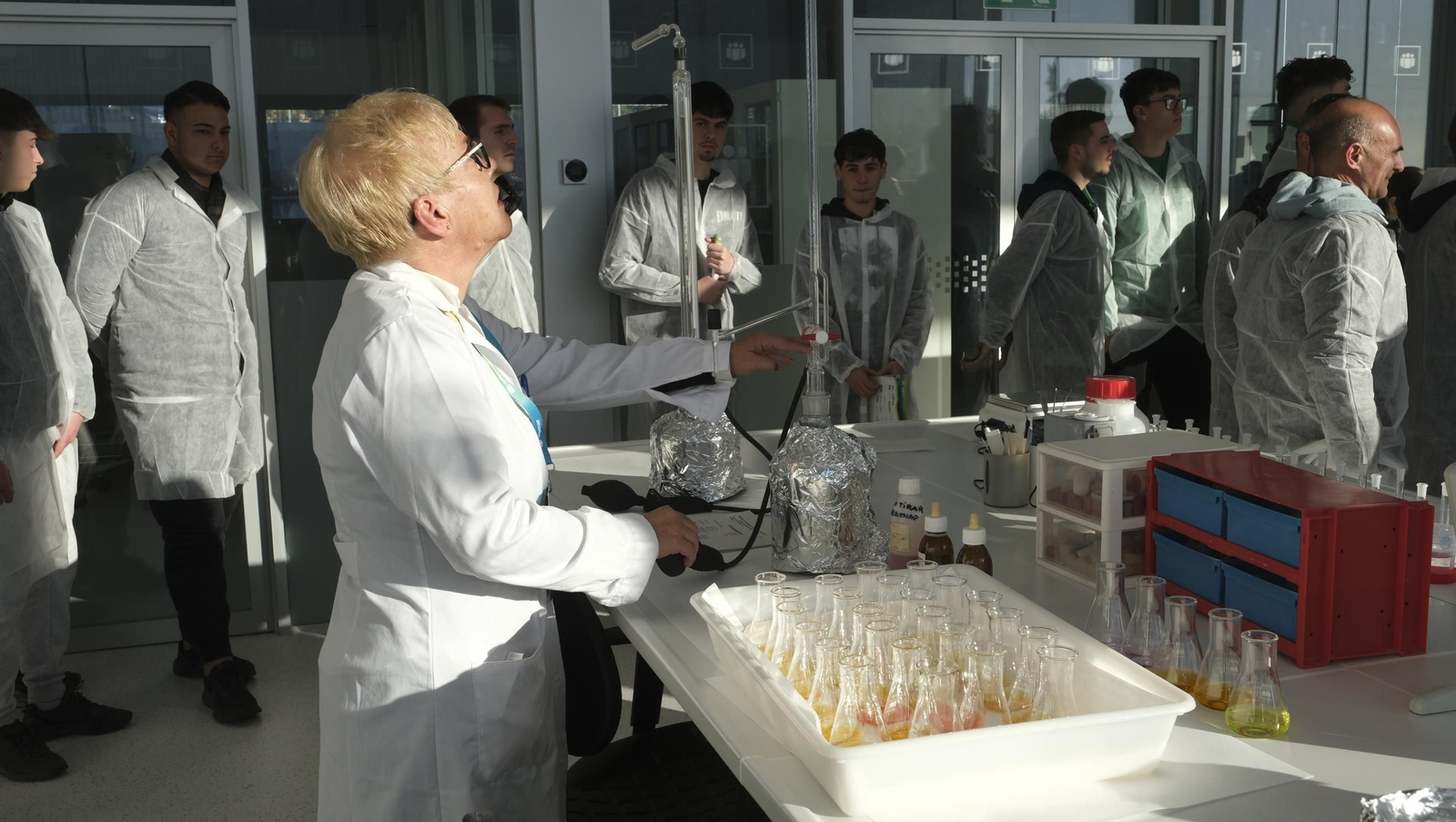 Jornada de puertas abiertas en la Estación Experimental Cajamar Las Palmerillas, en fotos