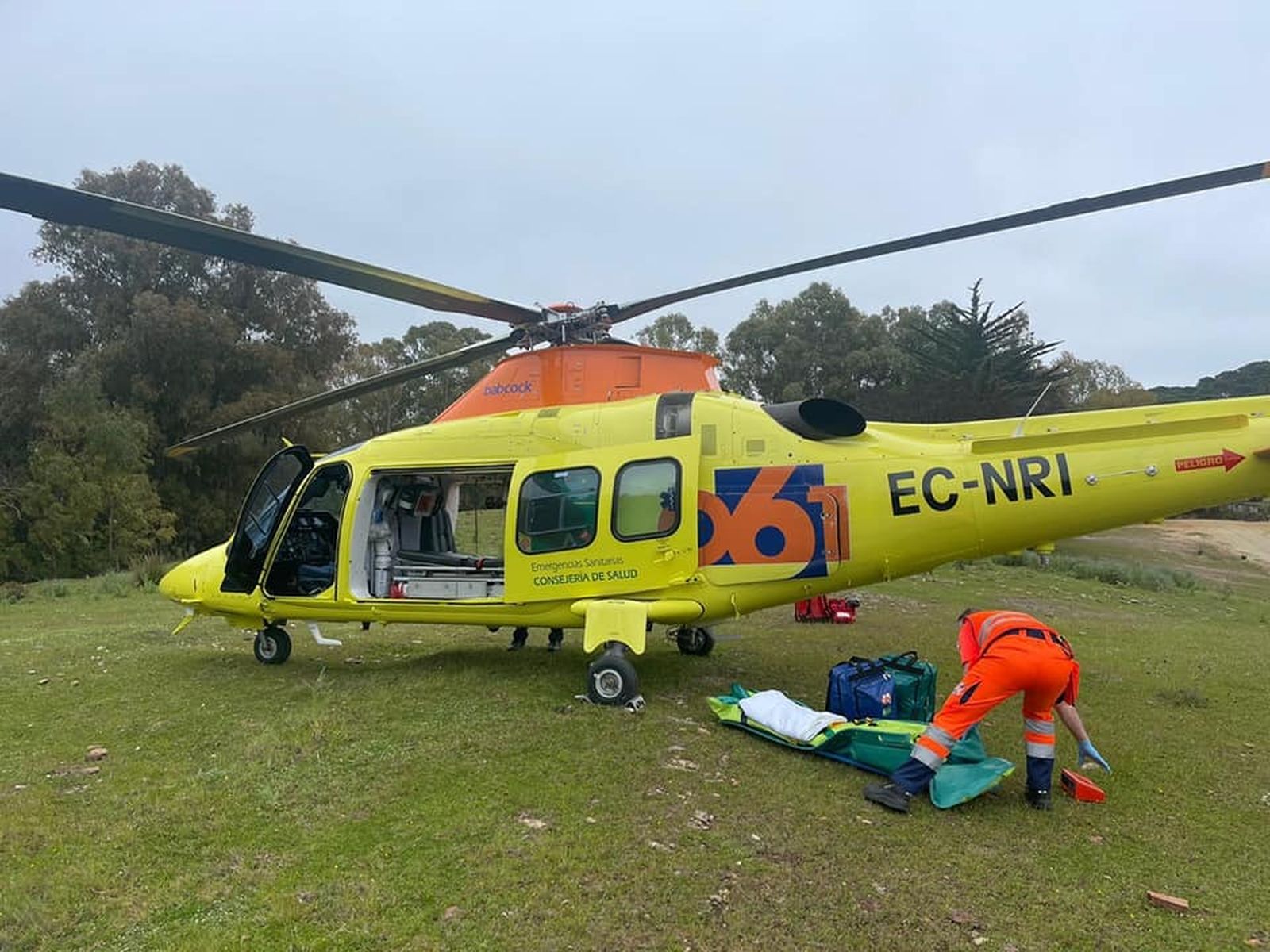 El paciente  presentaba politraumatismos aunque en principio estaba estable