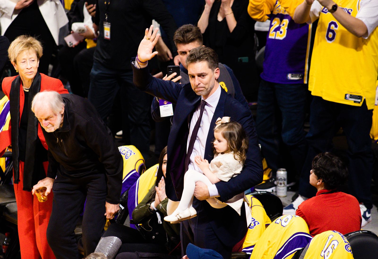 Las fotos del gran día de Pau Gasol