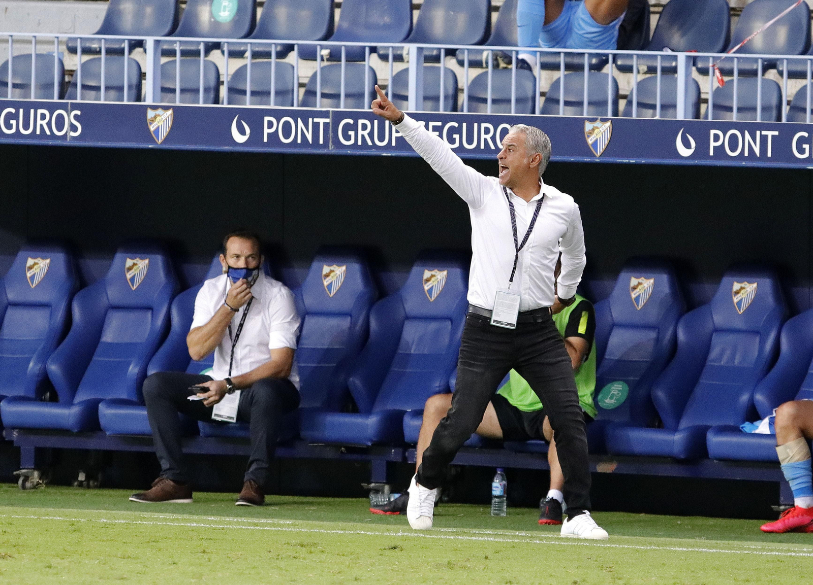 Las fotos del Málaga CF-Alcorcón