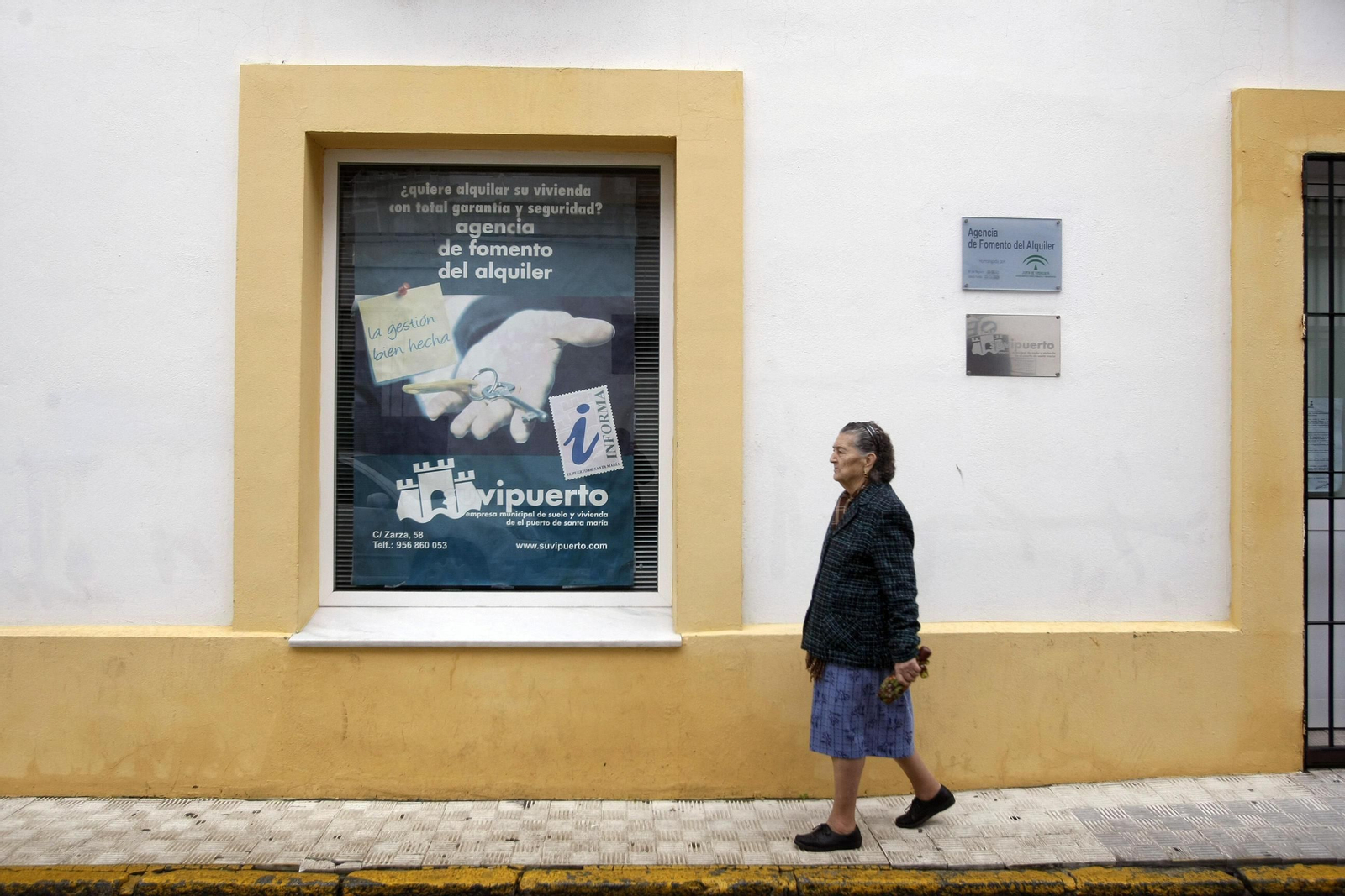 Una imagen de archivo de las oficinas de Suvipuerto, en la calle Sol.