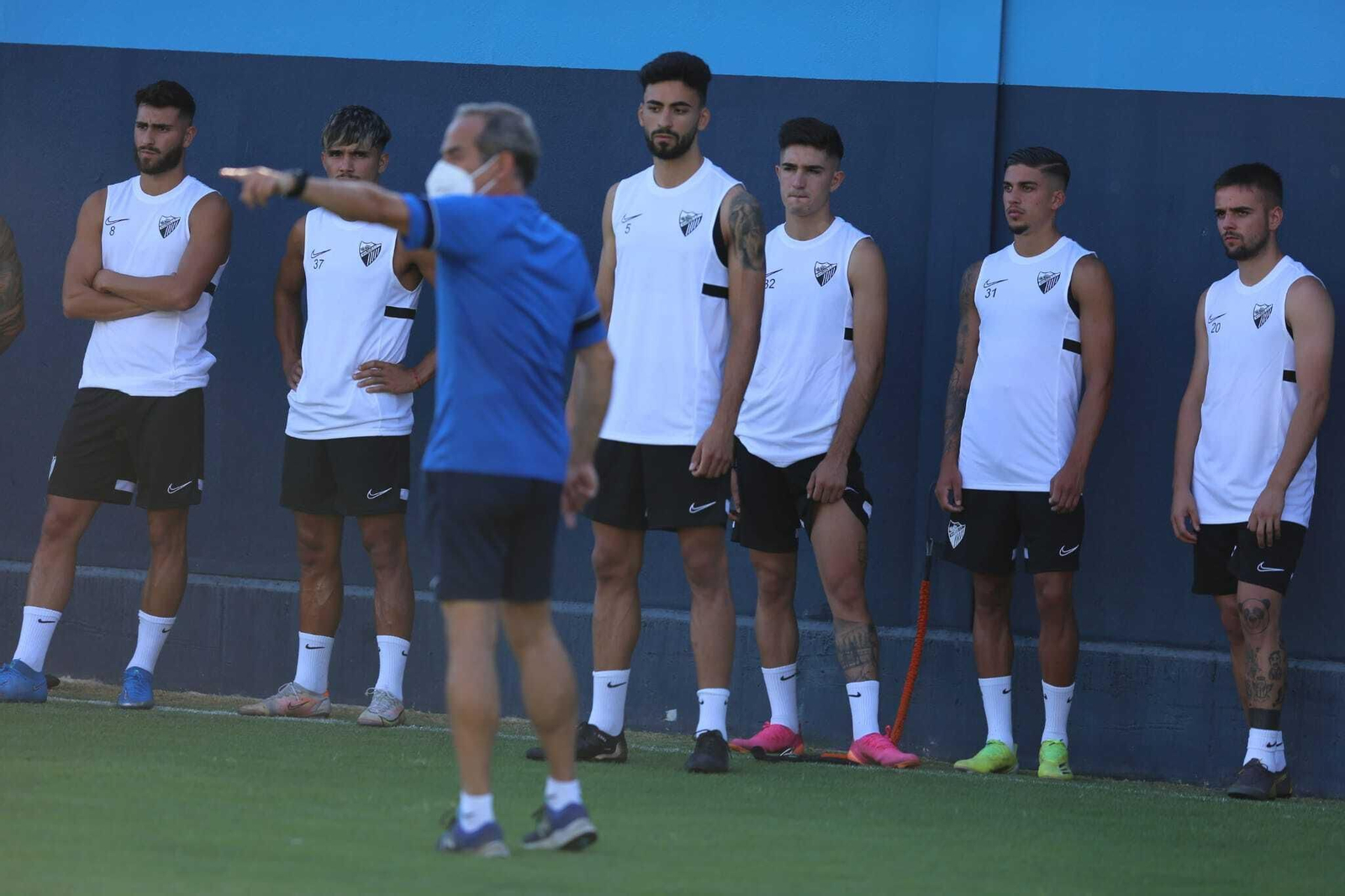 El Málaga de José Alberto ya trabaja en el césped