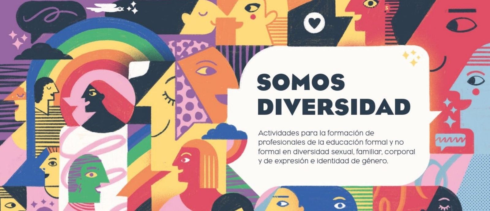 Portada de la guía de actividades 'Somos Diversidad'.