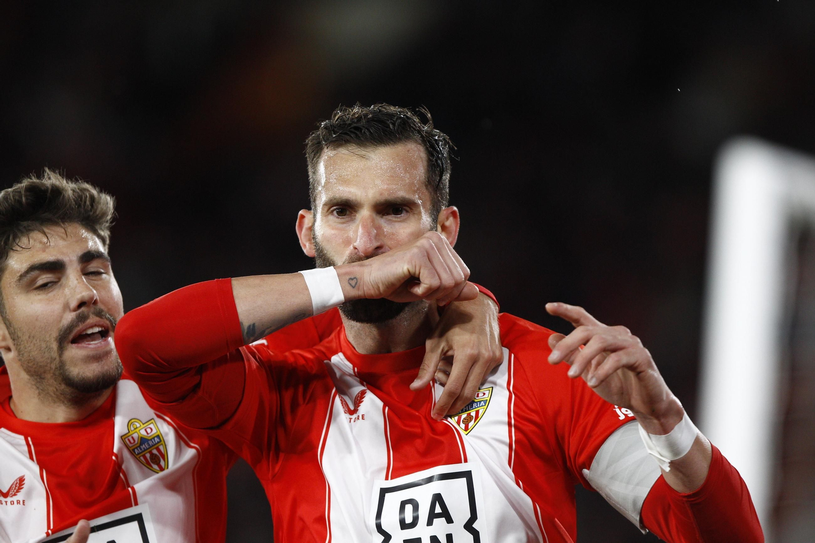 Las mejores imágenes del U.D. Almería-Málaga C.F.