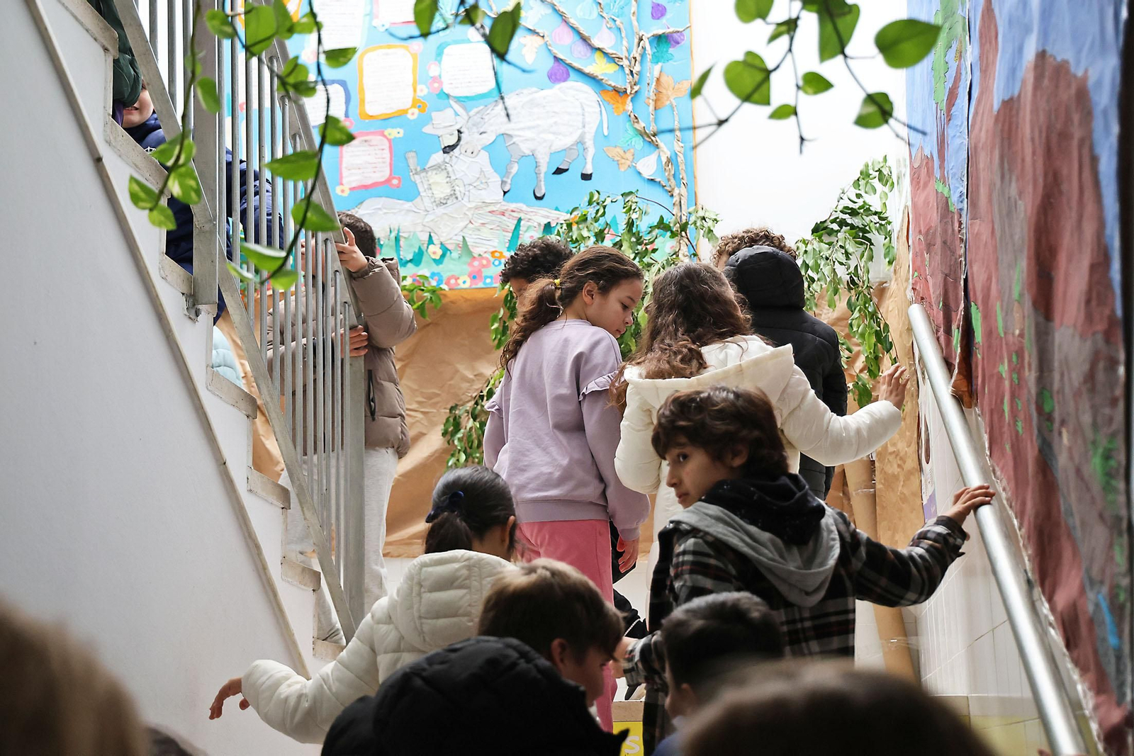 El impresionante Belén viviente del CEIP 12 de Octubre