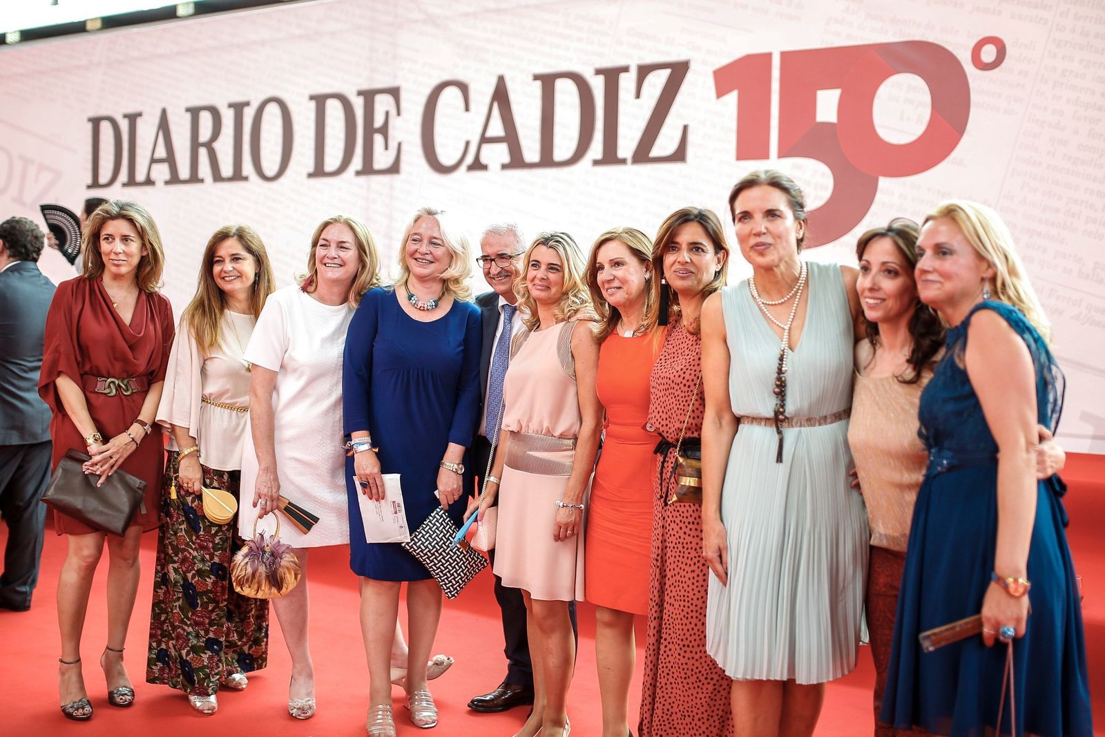 Carmen Domecq, Isabel Lora, Concha Ribelles, Mercedes Colombo, Manuel Jiménez Barrios, Inmaculada Malvido, Mari Paz Martínez, Nuria Frontado, Victoria Herrera, Pilar Vera y Nieves Martínez.
