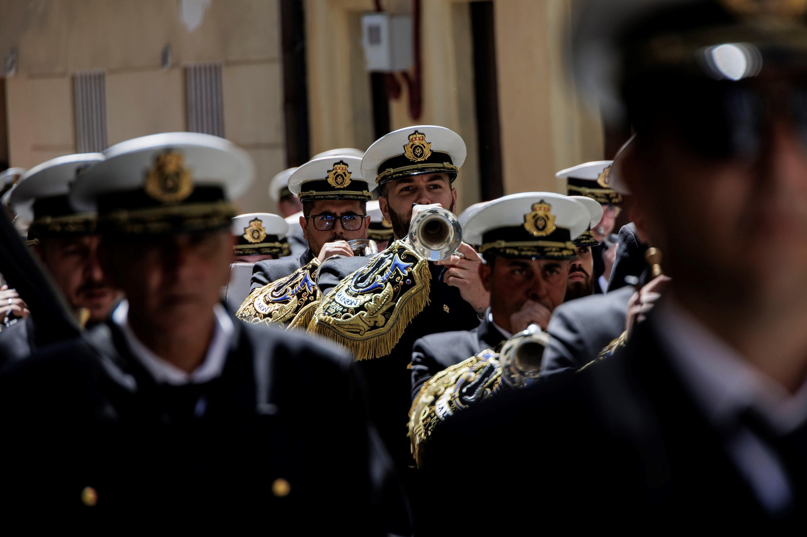 Las imágenes de la salida de Las Penas  en el domingo de Ramos de Cádiz de la Semana Santa 2023