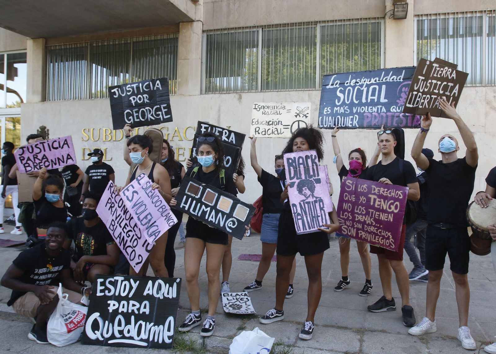 Estas son las fotos de la marcha pacífica por la dignidad humana