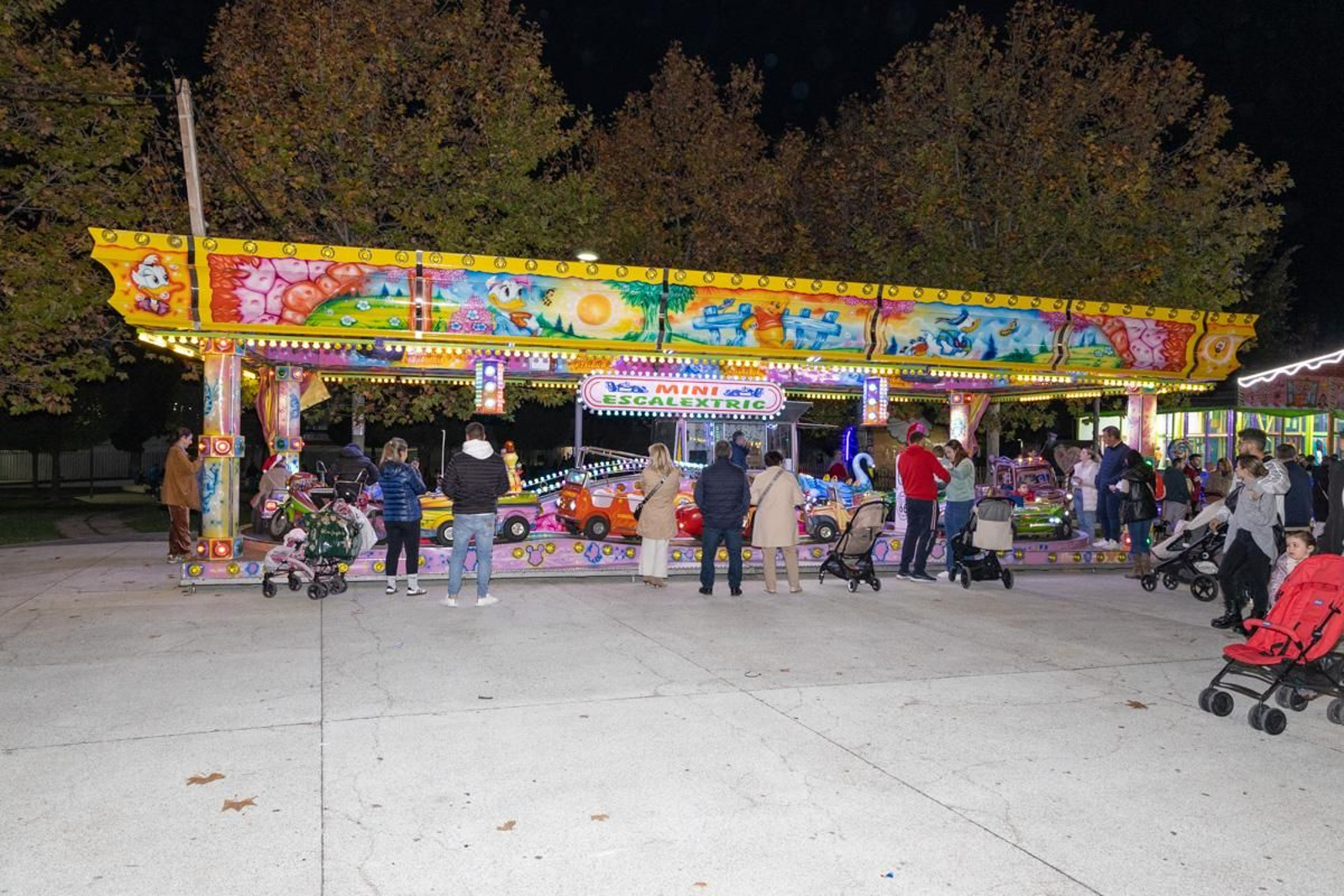 Encendido del alumbrado e inauguración del mercado y atracciones navideñas de El Corte Inglés