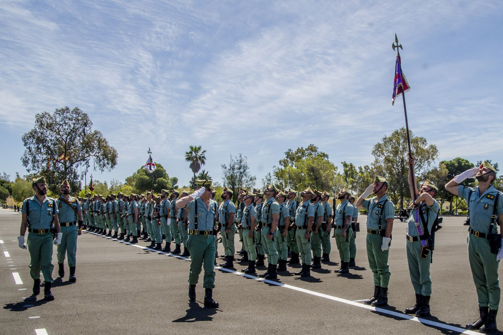 La lección del 2 de mayo en la Legión
