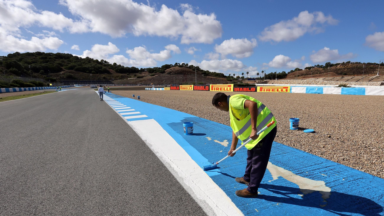 Galería de los preparatívos para la SBK en el Circuio de Jerez - Ángel Nieto