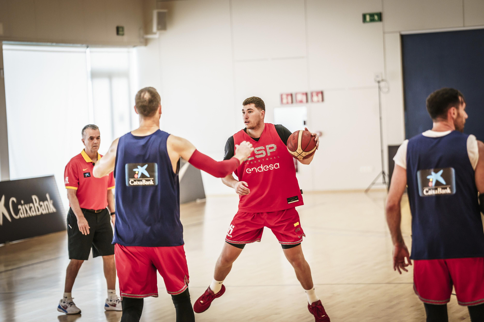 Sesión de la selección española en The Embassy