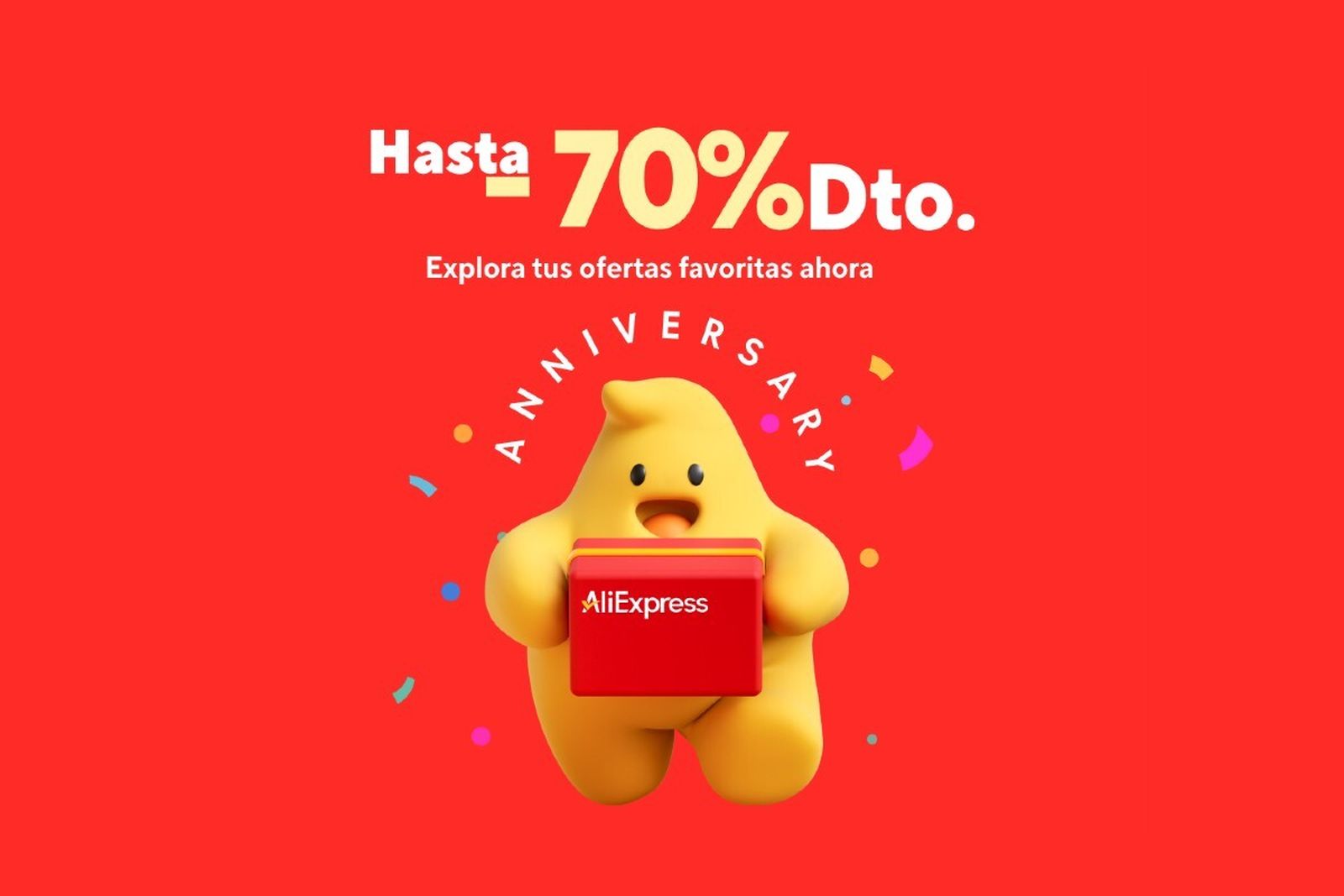 AliExpress celebra su cumpleaños con grandes descuentos: ¡ofertas de hasta el 70% y precios increíbles en miles de productos!