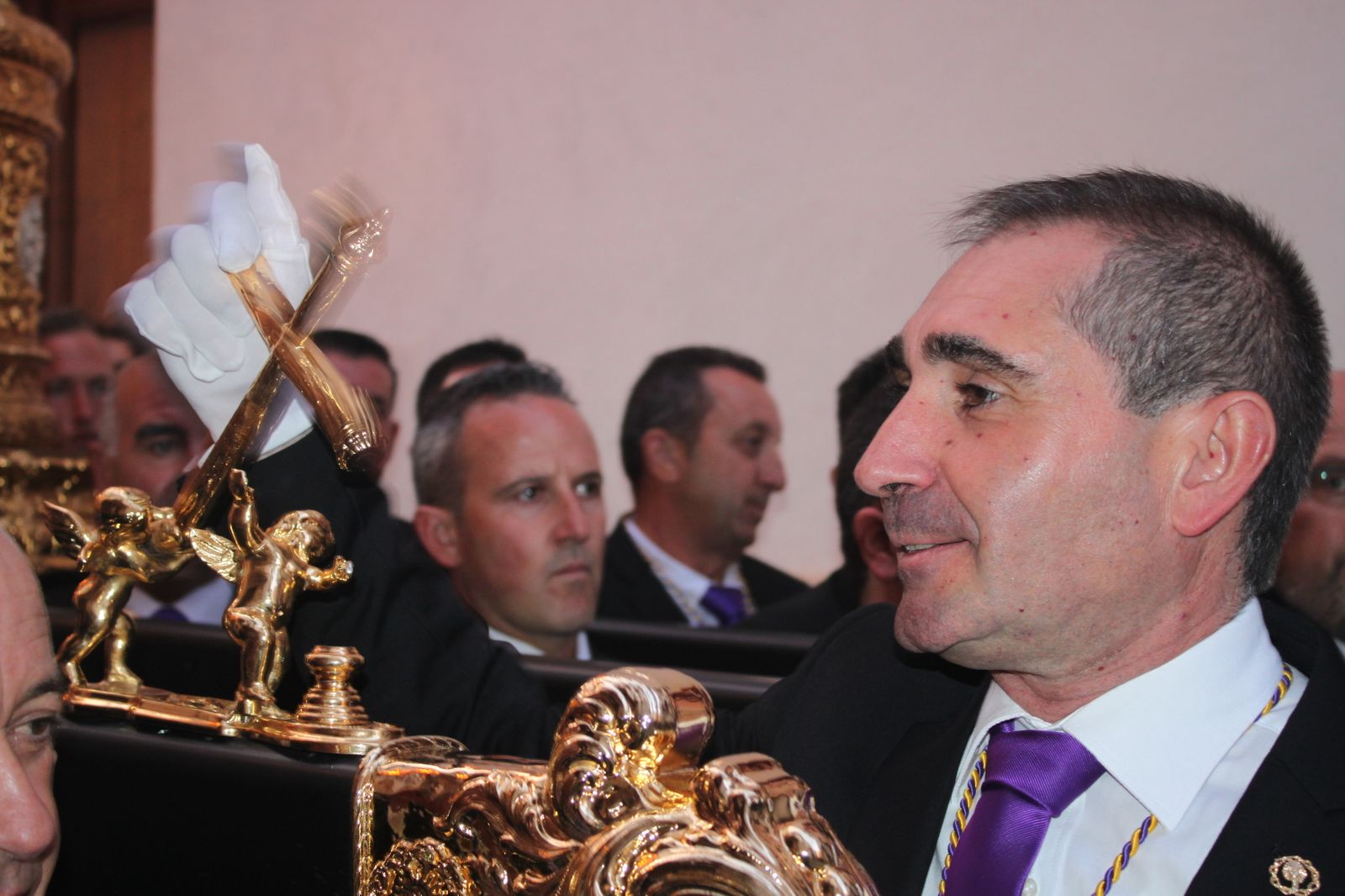 Las imágenes de las procesiones del Jueves Santo en Vélez Rubio