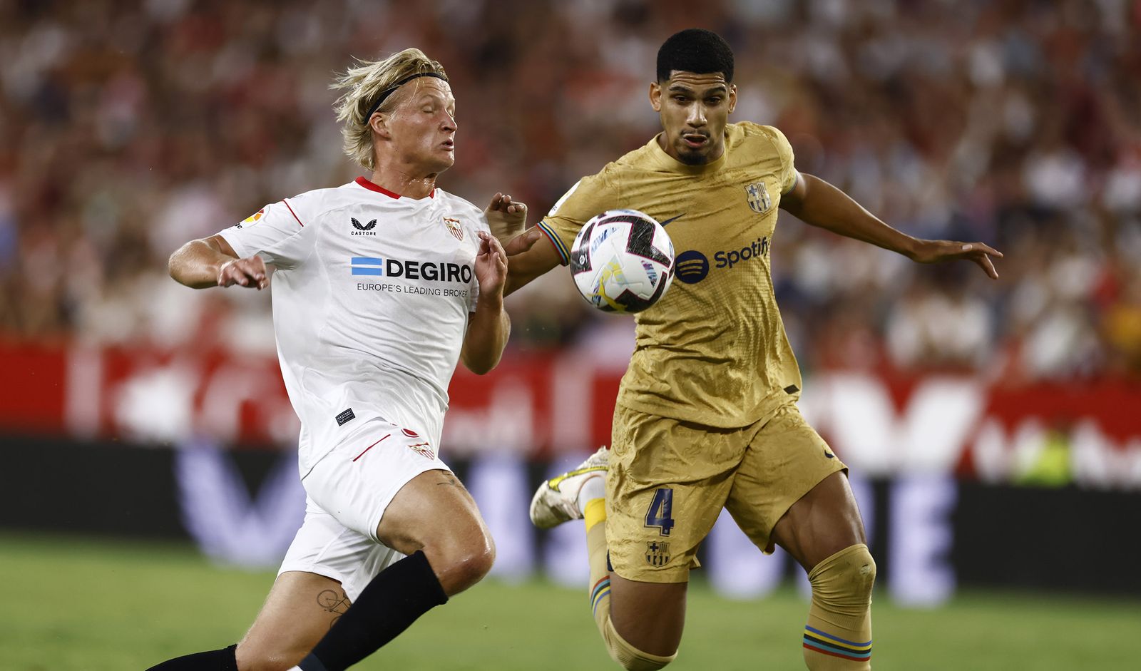 Las imágenes del Sevilla-Barcelona