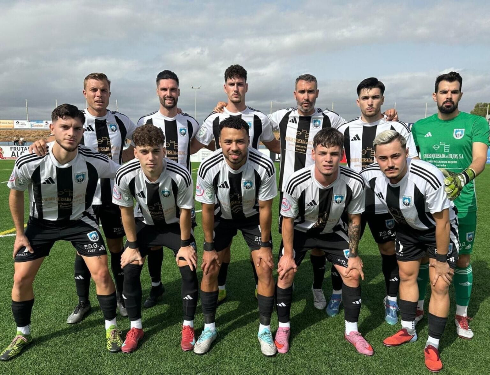 Once presentado por el conjunto almeriense durante un partido de esta temporada en División de Honor.