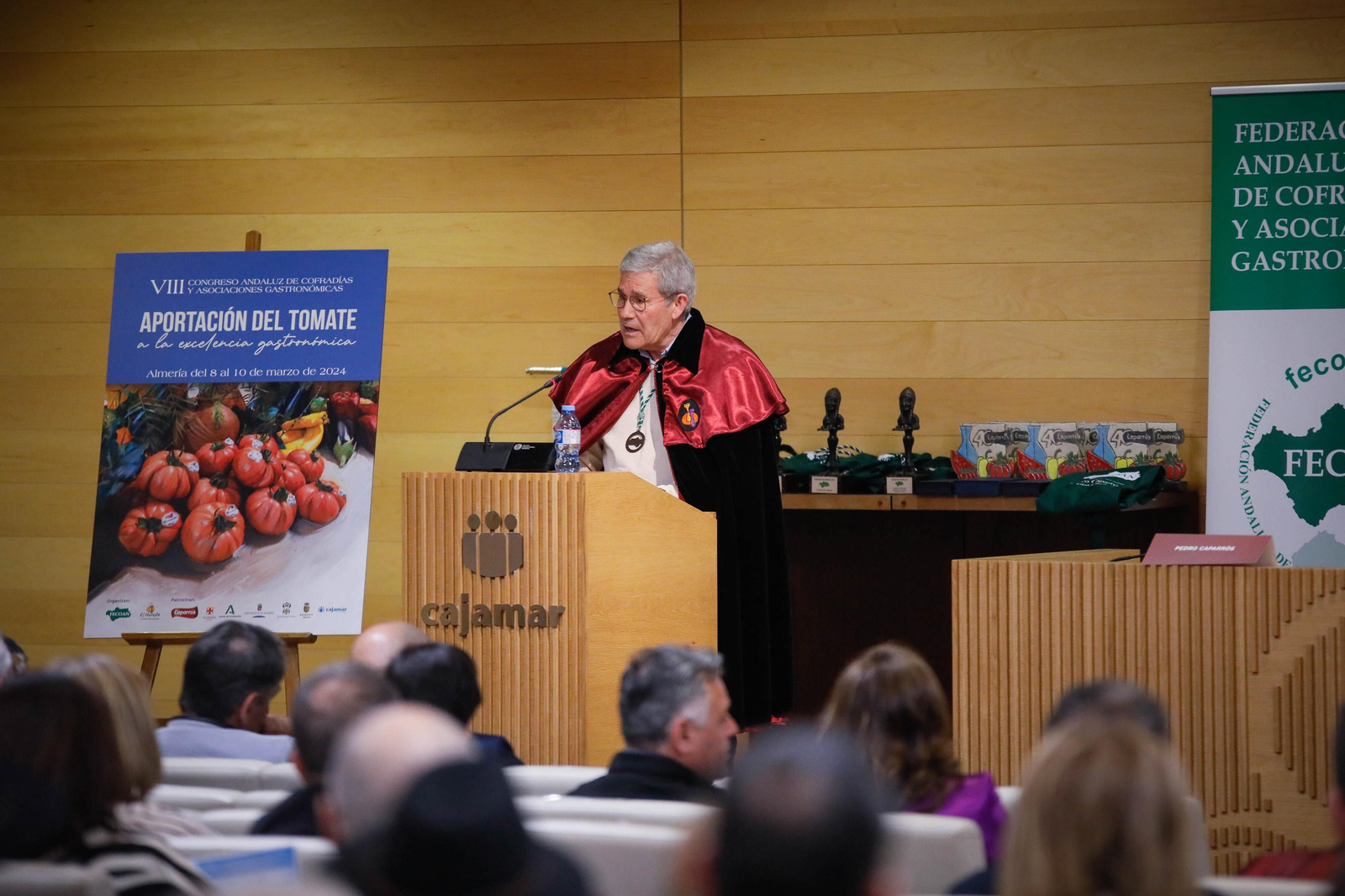 Las mejores imágenes de las conferencias en el congreso gastronómico ofrecido por CAPARROS