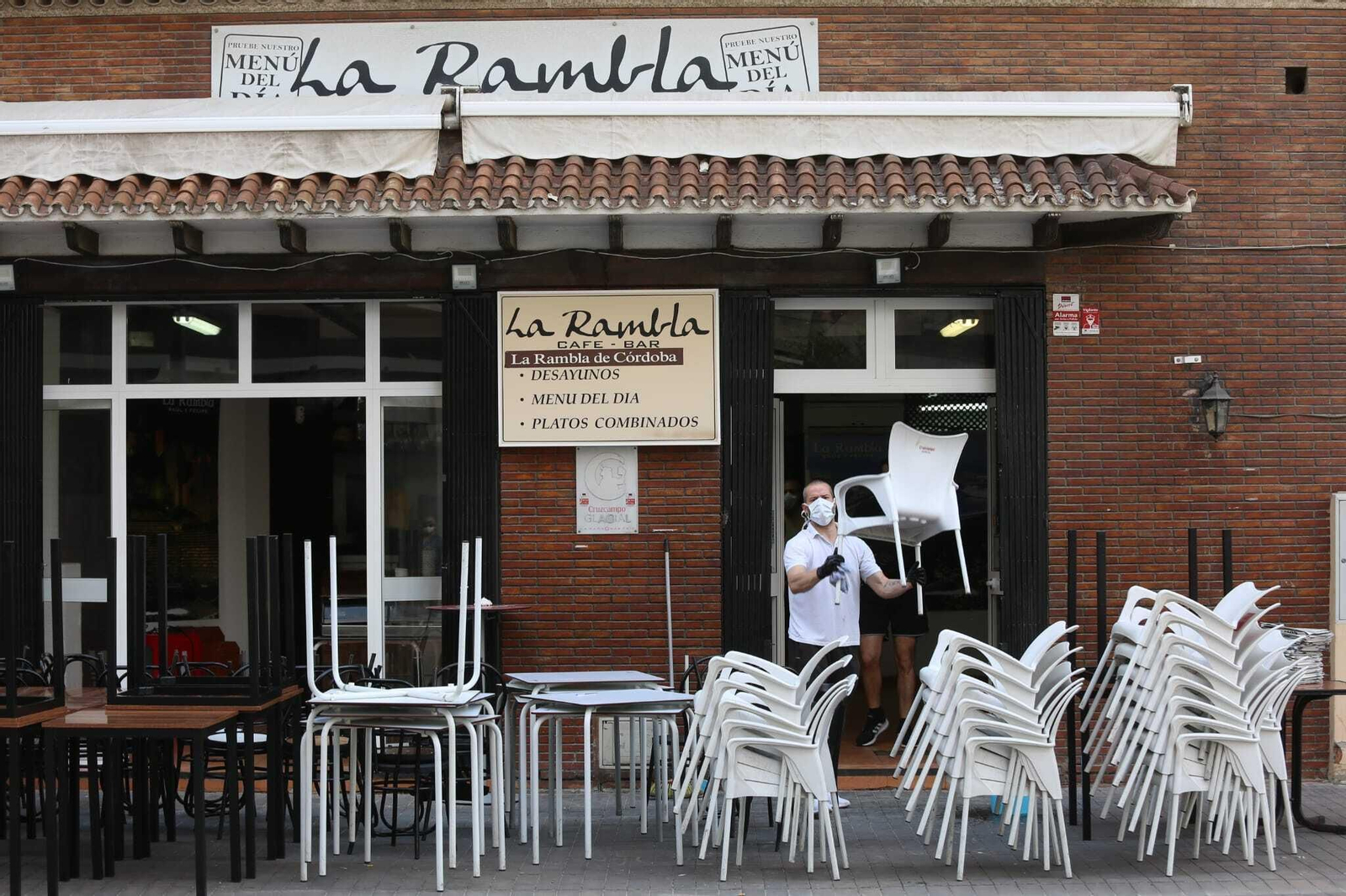 Las fotos de la primera jornada de la fase 0 de la desescalada en Málaga