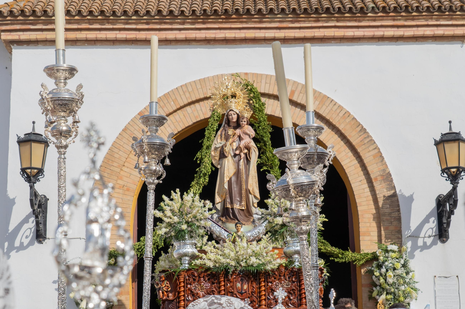 Imágenes de la Solemne Procesión marítima de la Virgen del Carmen en Punta Umbría