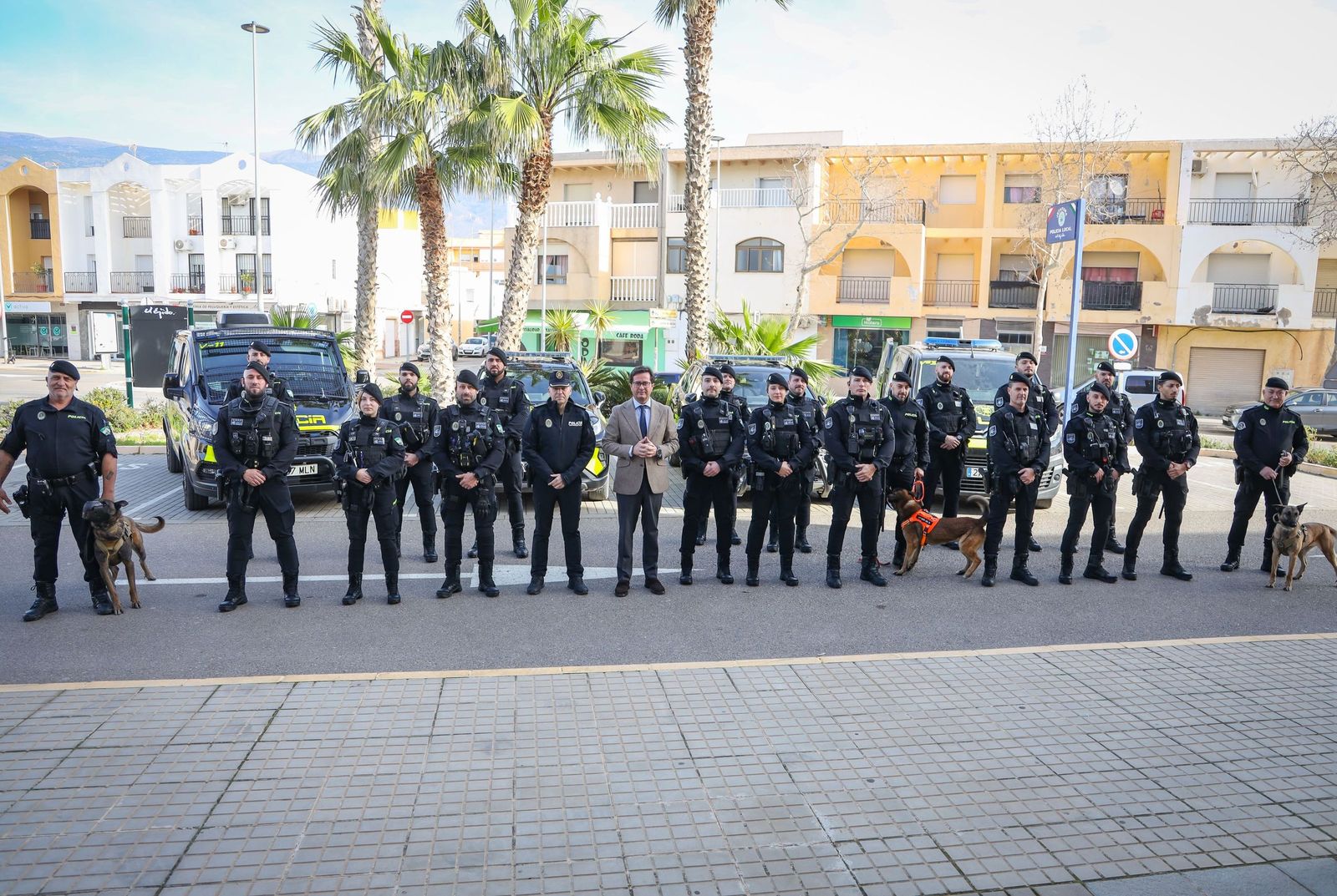 El Ejido refuerza su seguridad con la creación del tercer grupo GOAP.