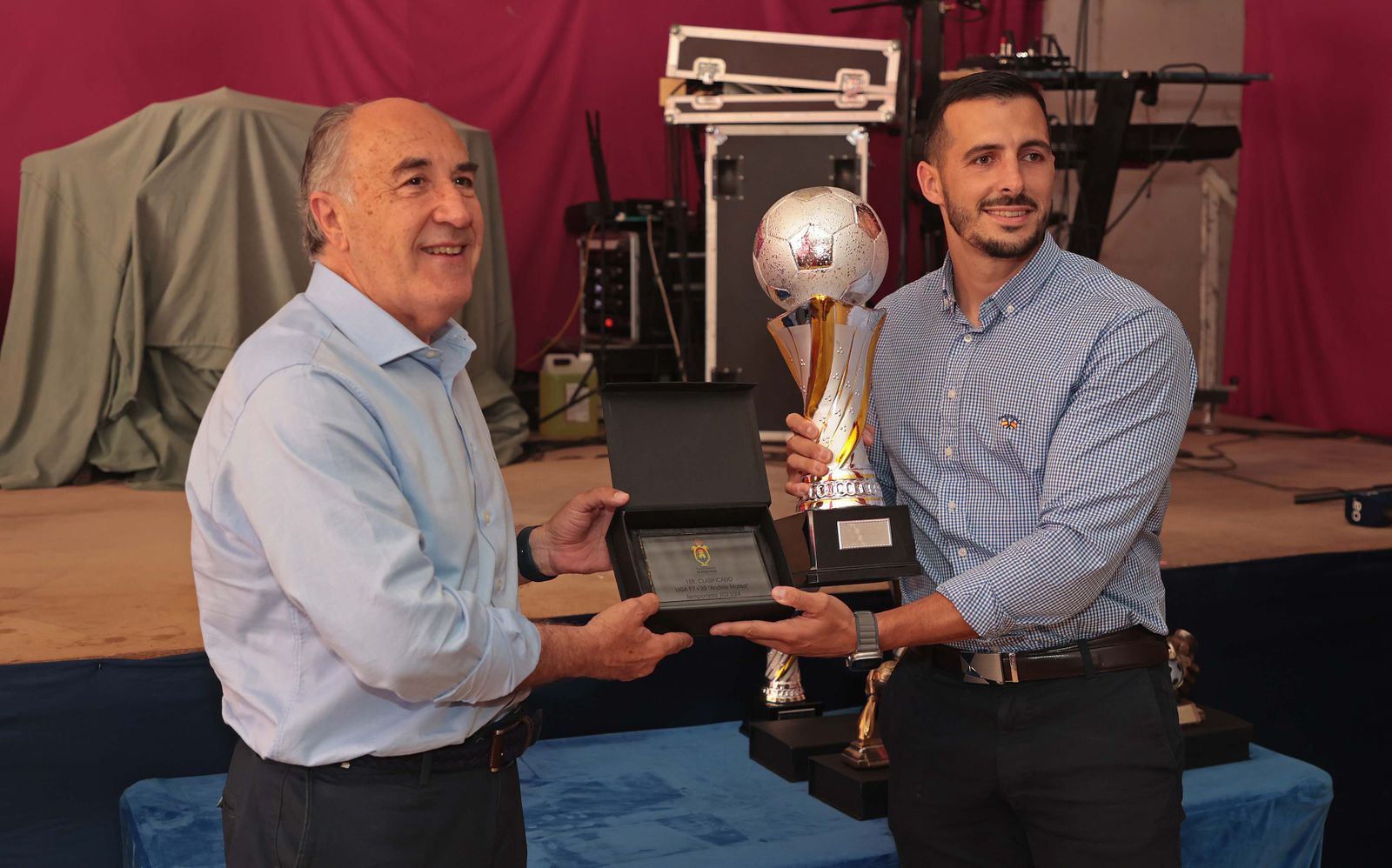 Fotos de los actos de entrega de premios en la caseta municipal de la Feria Real de Algeciras 2024