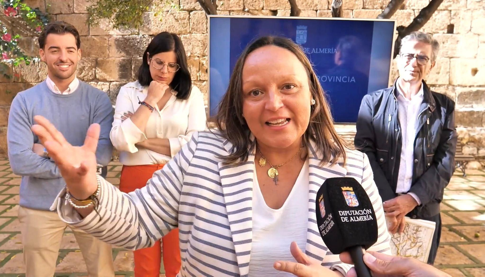 Concepción Pérez durante la presentación del evento esta semana en Almería.