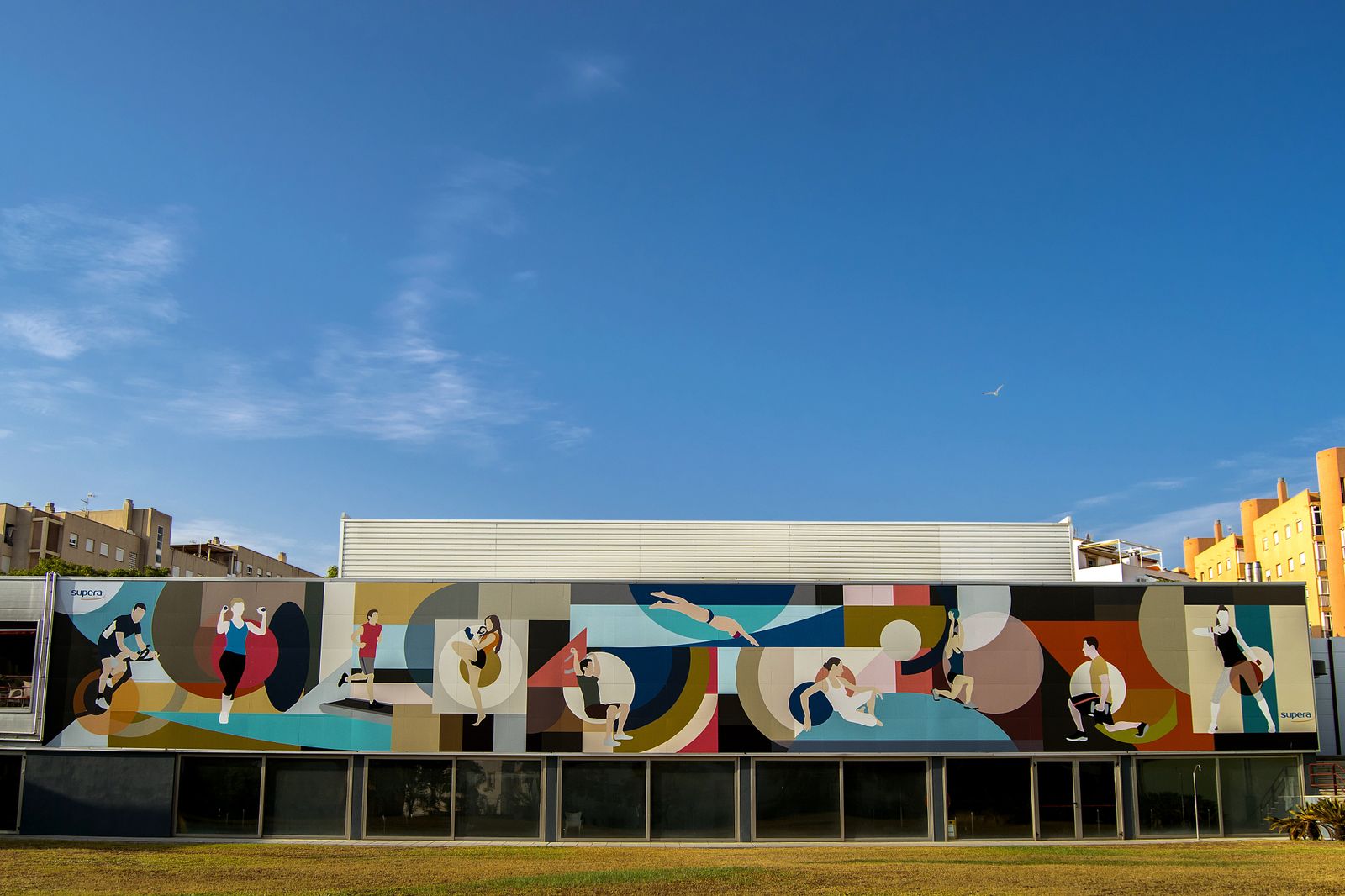 El centro deportivo José Ramón de la Morena, en Estepona.