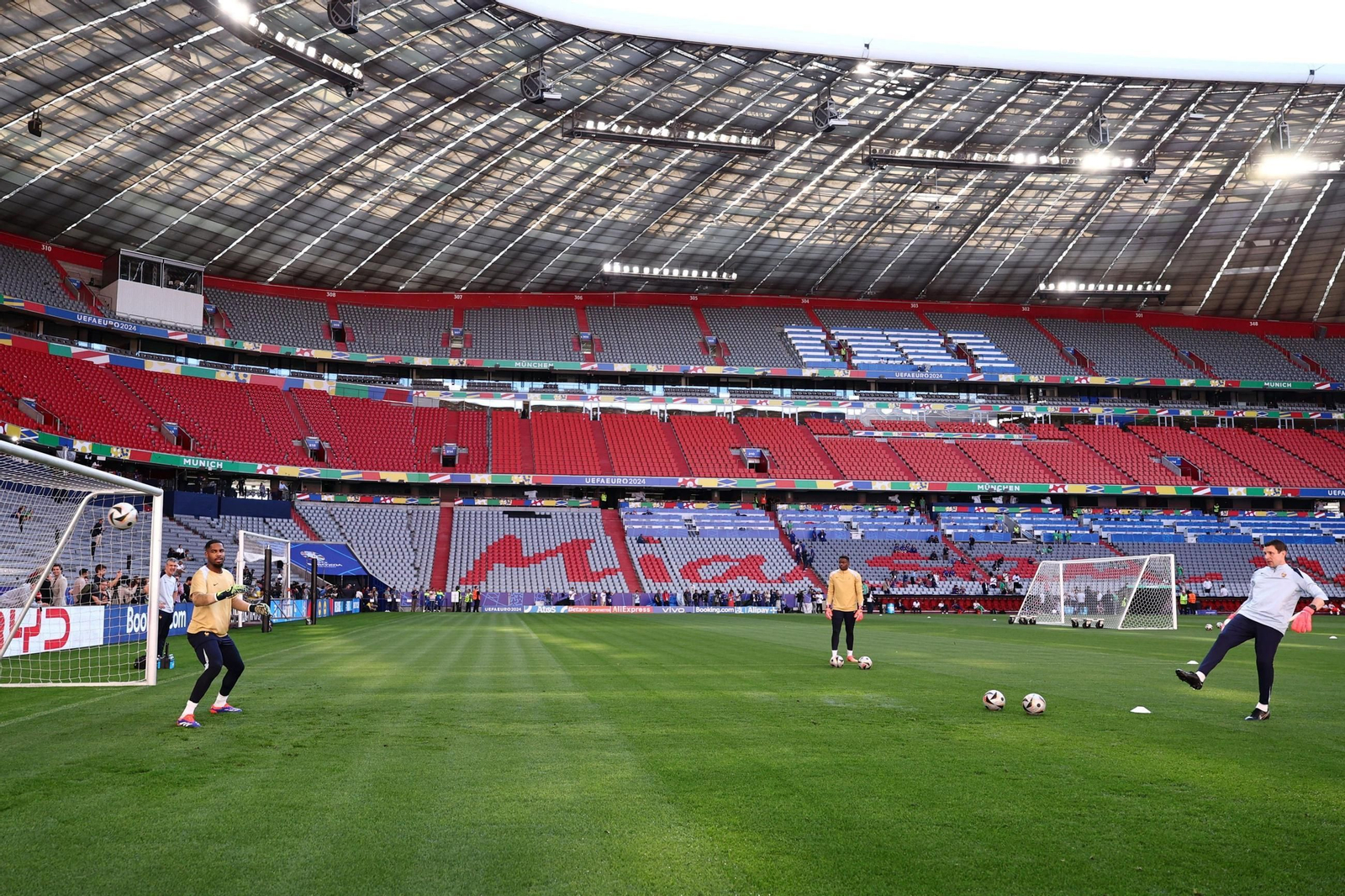 Las fotos de España antes de la semifinal contra Francia