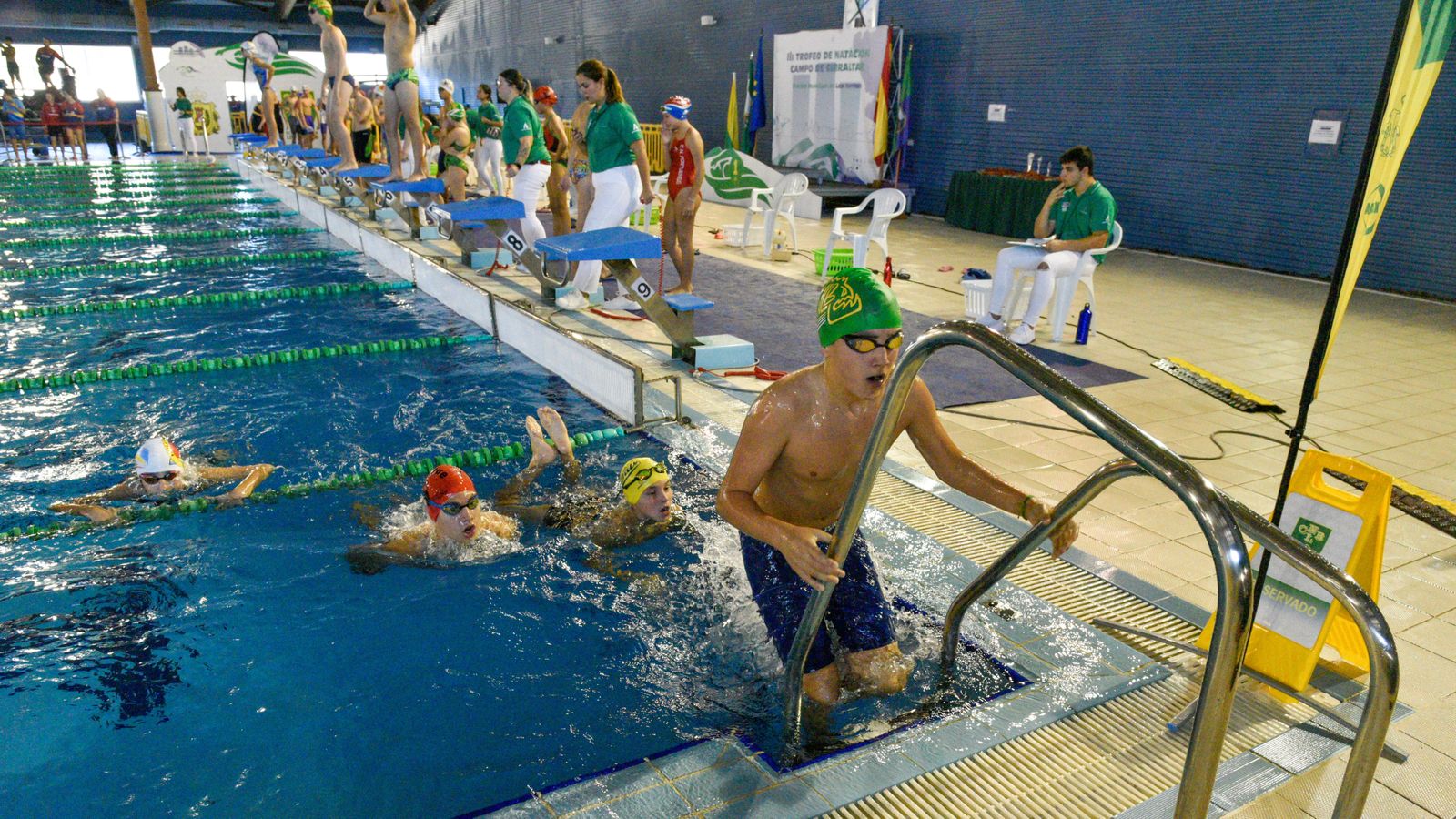 Fotos del Torneo de natación Campo de Gibraltar, en Los Barrios